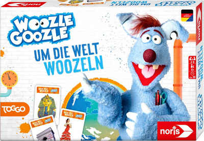 Noris Spiel, Lernspiel Wooozle Goozle, Um die Welt woozlen!, Made in Germany