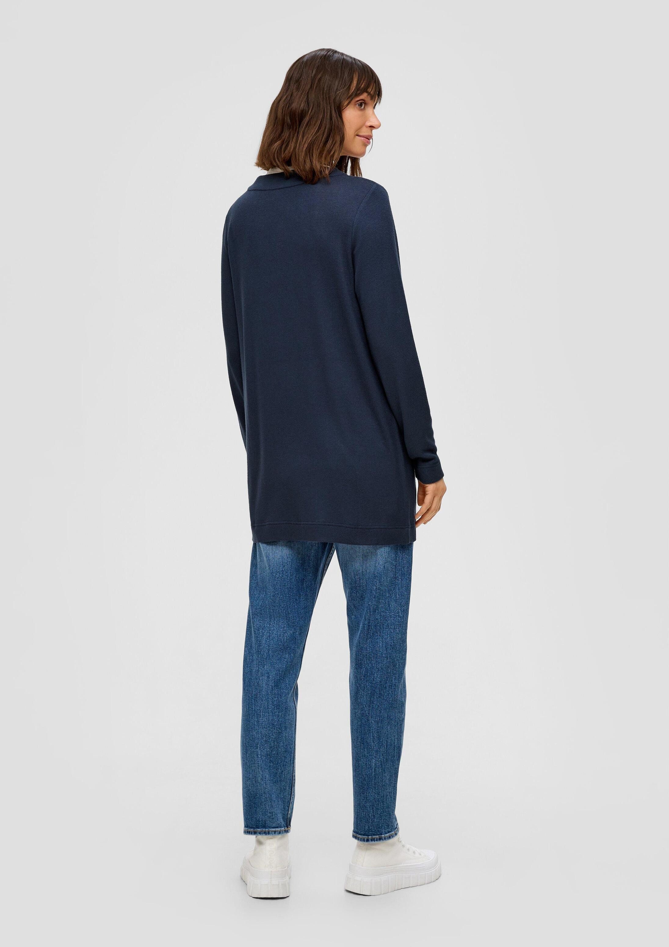 s.Oliver Cardigan T-Shirt Cardigan aus weichem Jersey