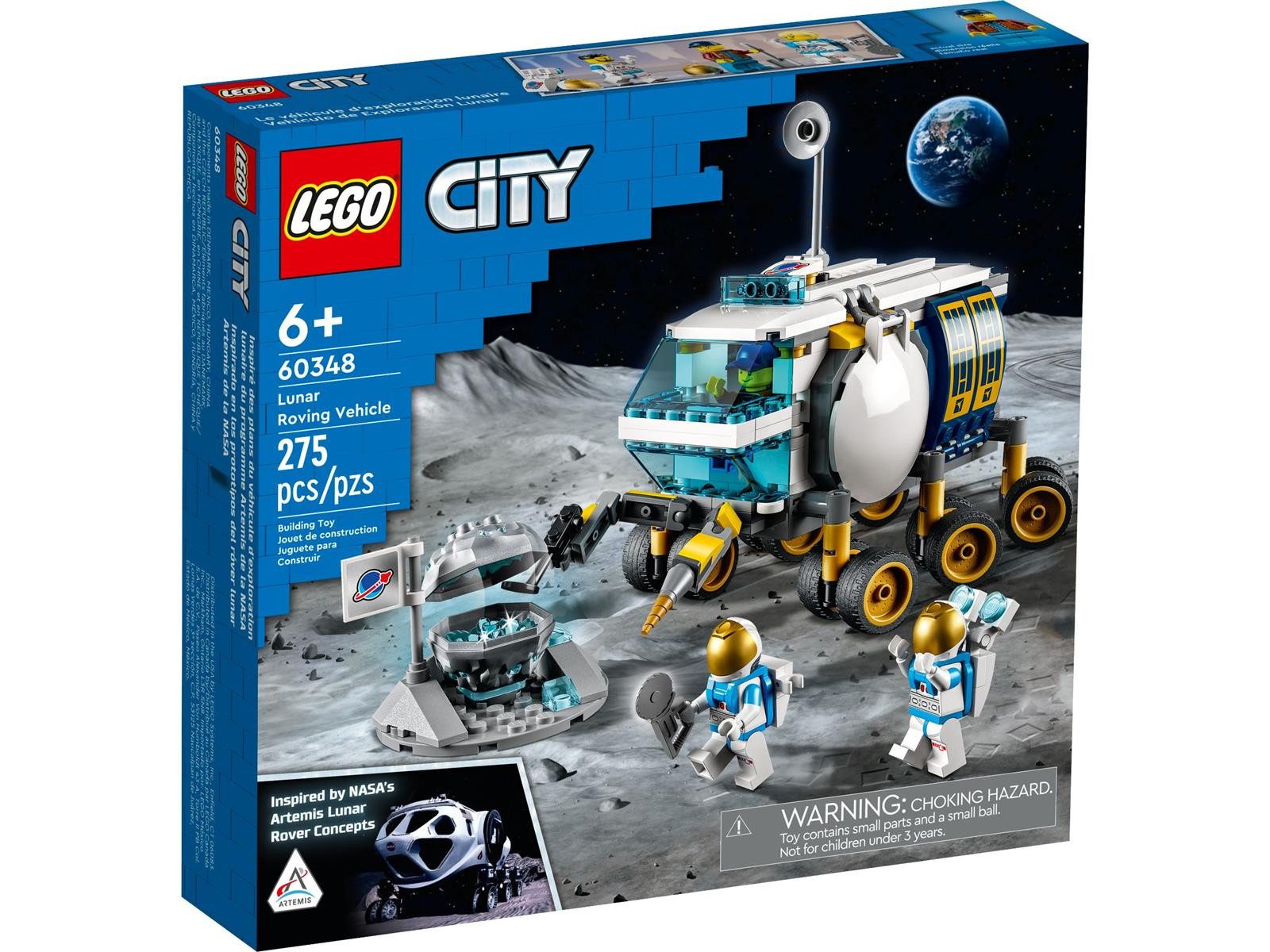 LEGO® LEGO® City 60348 Mond-Rover Konstruktionsspielsteine, (275 St)