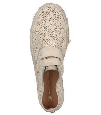 Fred de la Bretoniere Halbschuhe Leder/Textil Espadrille