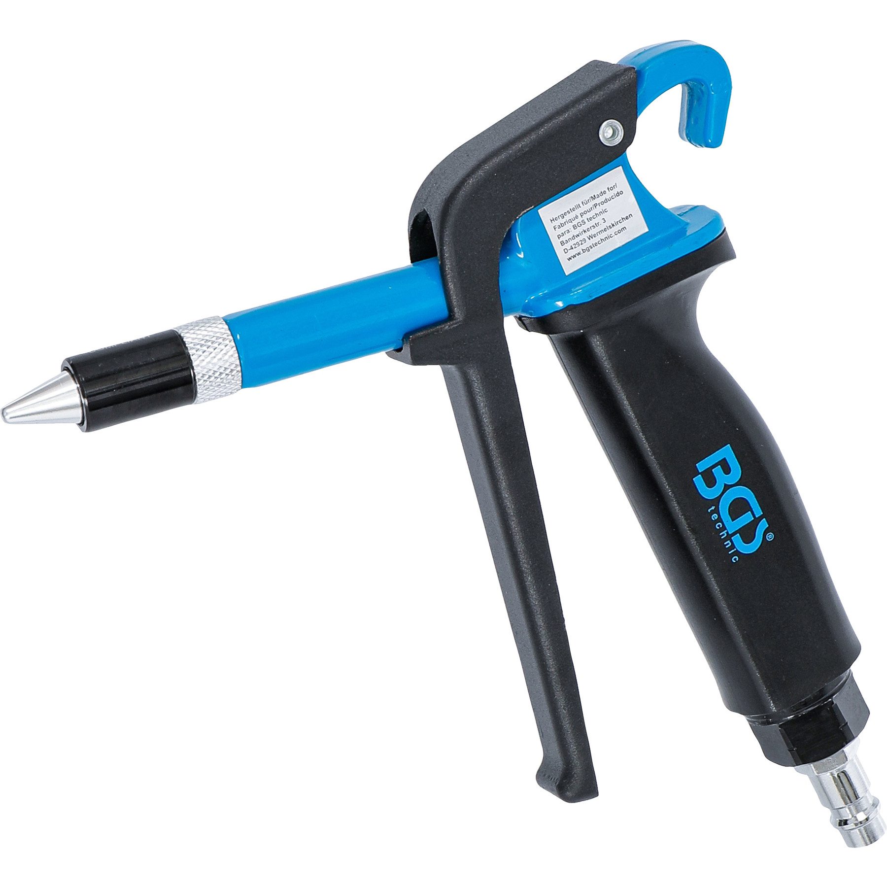 BGS technic Blaspistole BGS TECHNIC Druckluft-Ausblaspistole, 3329, mit geräuschreduzierender