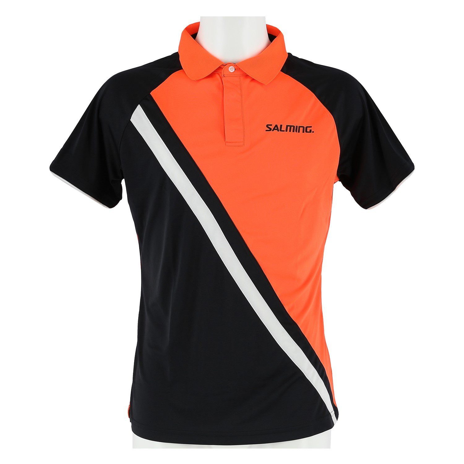 SALMING Poloshirt Performance schwarz/rot Herren