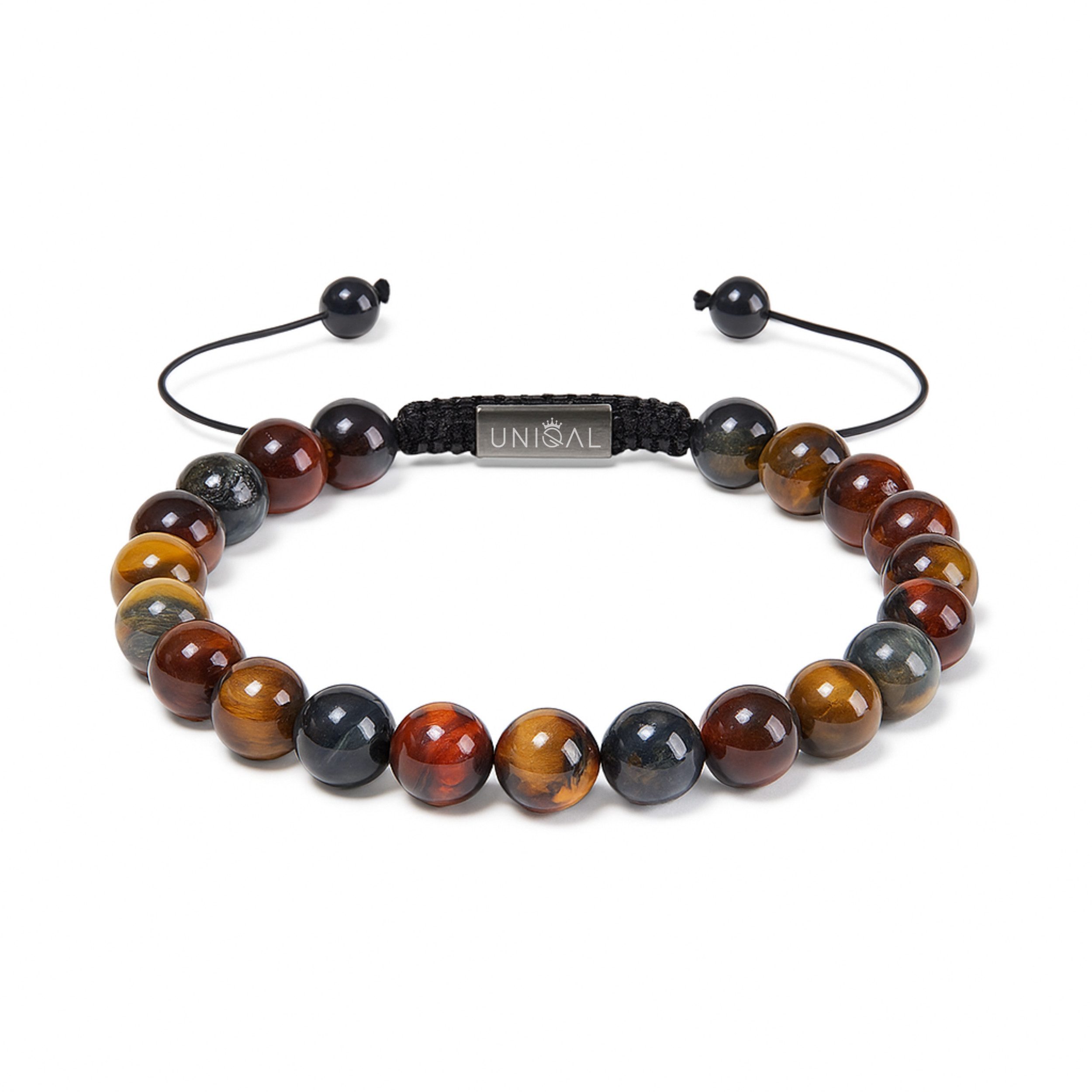 UNIQAL.de Perlenarmband Premium Naturstein & Heilstein Schmuck, Unisex Perl günstig online kaufen