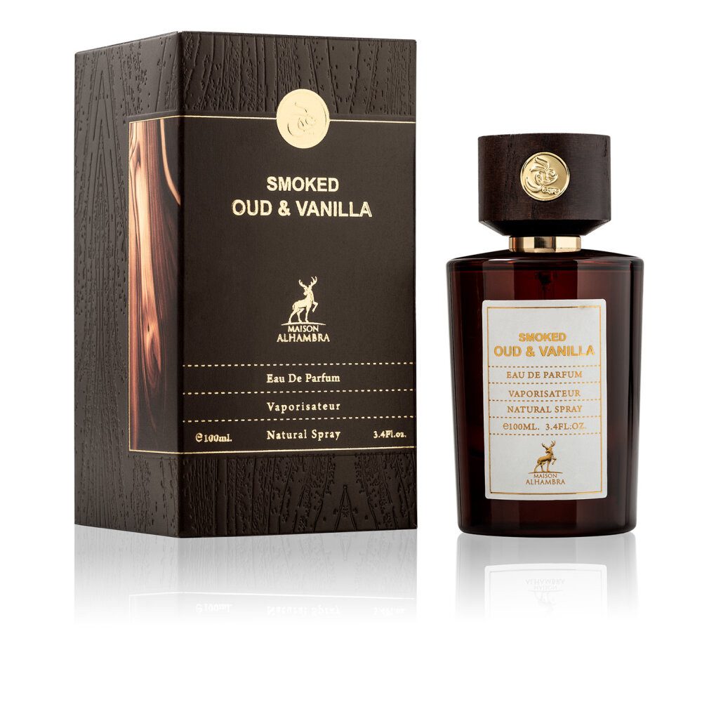 Alhambra Körperpflegeduft Geräuchertes Oud & Vanille - EDP - Inhalt: 100 ml