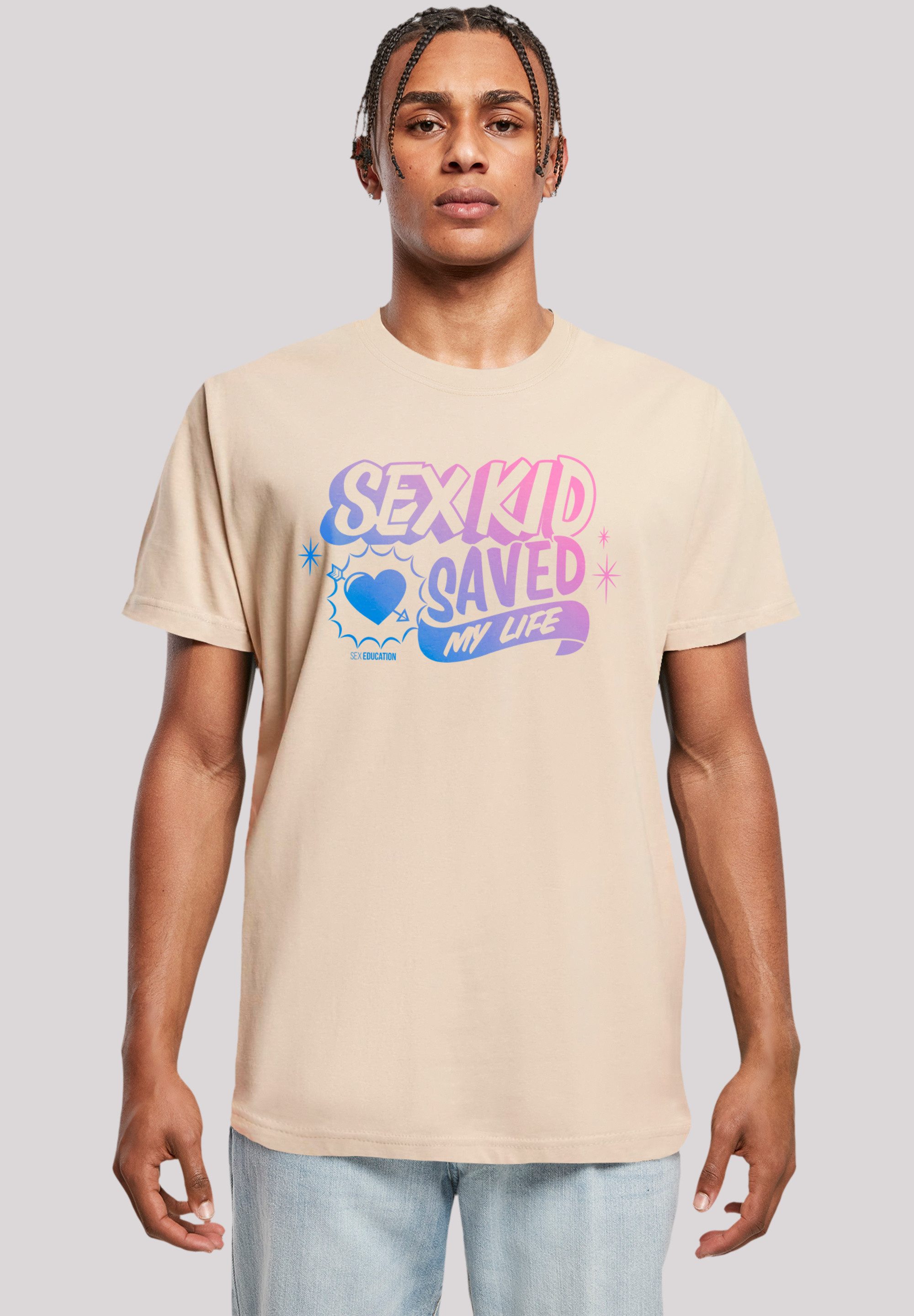 F4NT4STIC T-Shirt Sex Education Sex Kid Blend Netflix TV Series Premium Qualität
