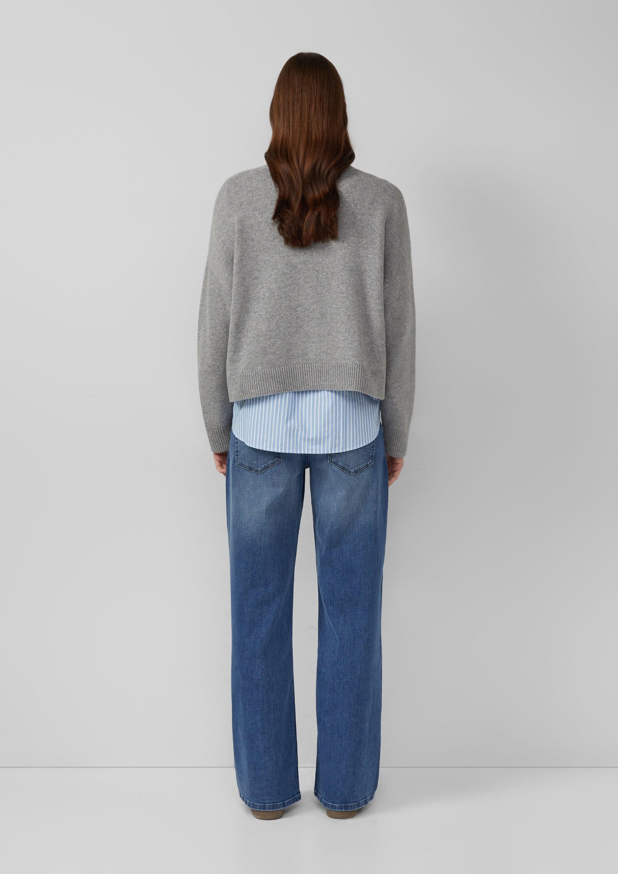 s.Oliver Cardigan Strickjacke Oversized Strickjacke mit dekorativen Knöpfen