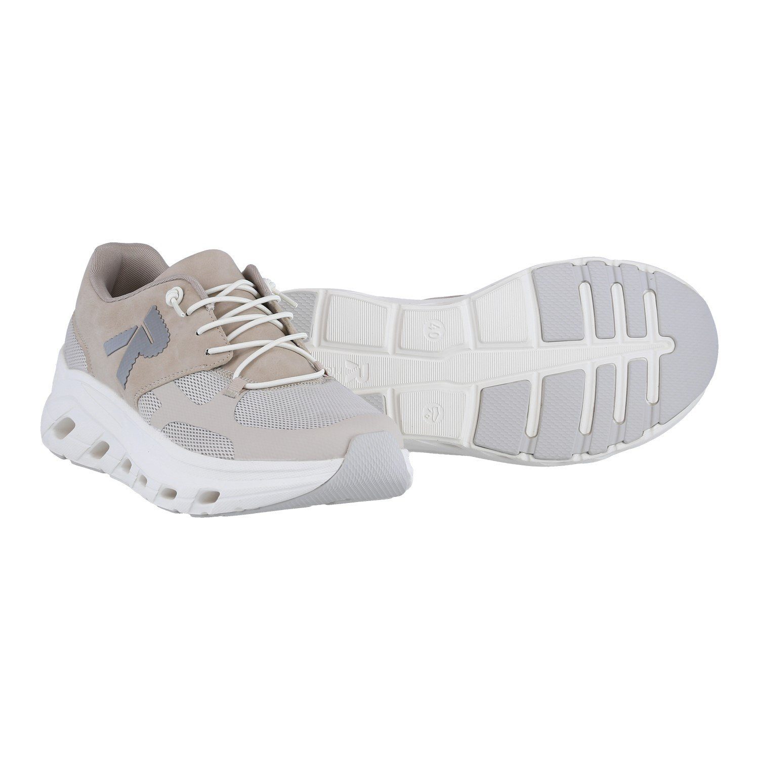 Rieker Stratfort W3500 beige Damen Sneaker günstig online kaufen