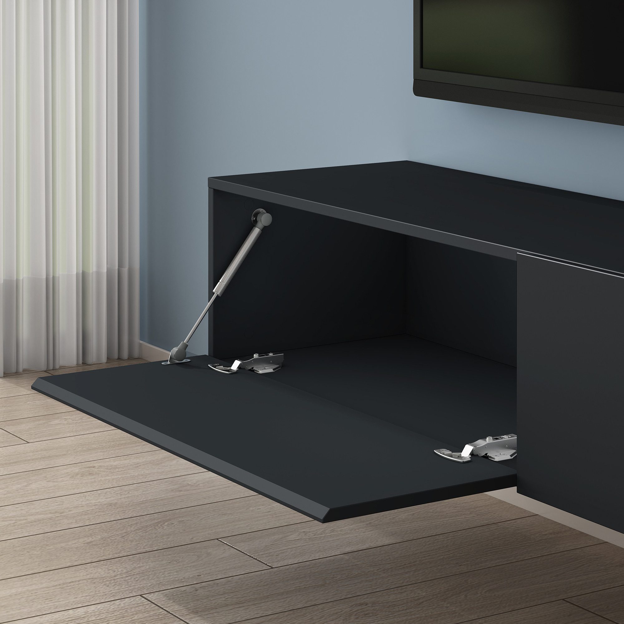 Mai & Mai Lowboard Lowboard TV Schrank Fernsehschrank Hängend H:30cm Holz S günstig online kaufen