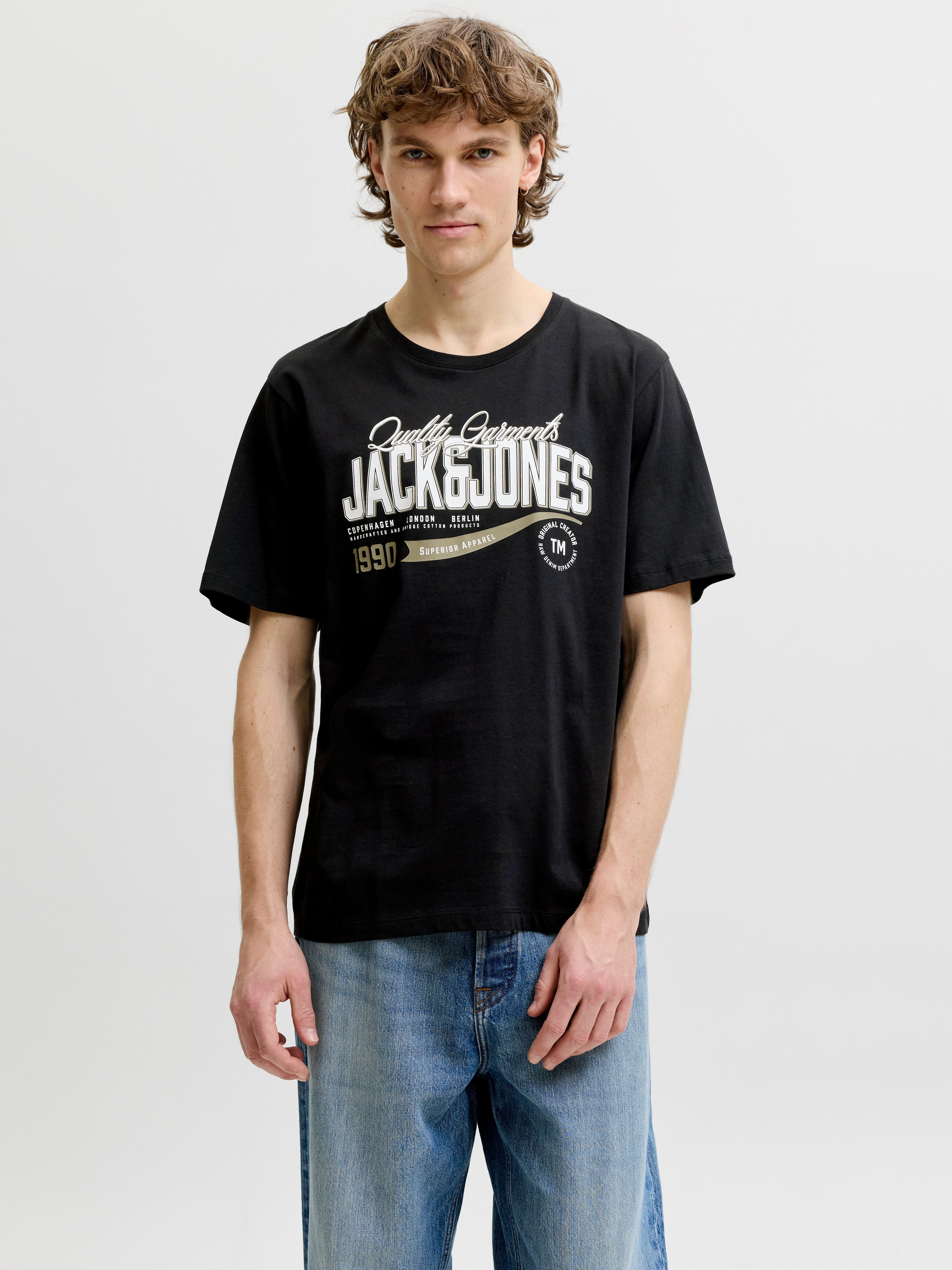 T-Shirt JJELOGO TEE SS O-NECK 2 COL AW26 SN