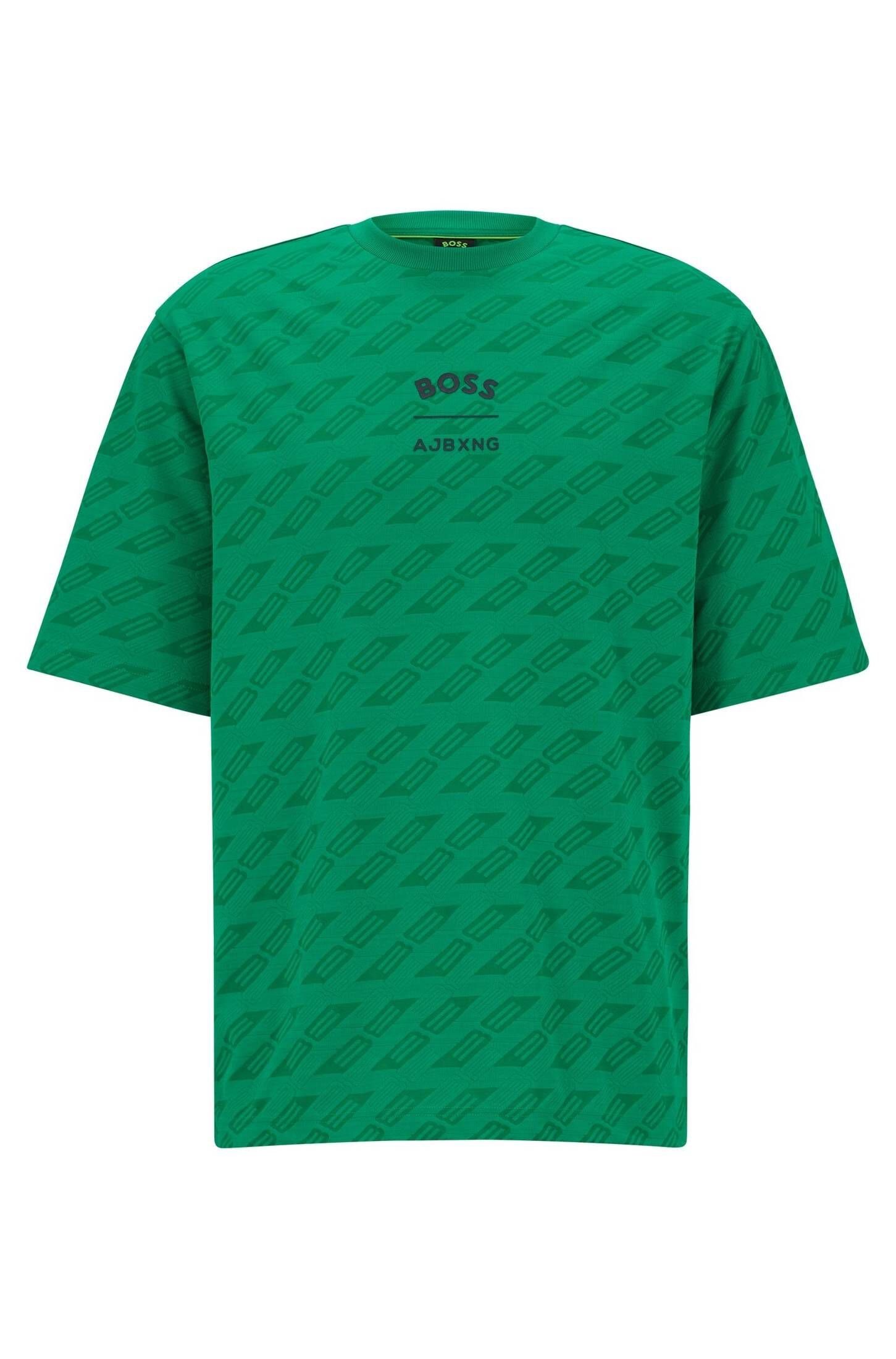 BOSS T-Shirt Herren T-Shirt TALBOA (1-tlg) grün (43) | T-Shirts