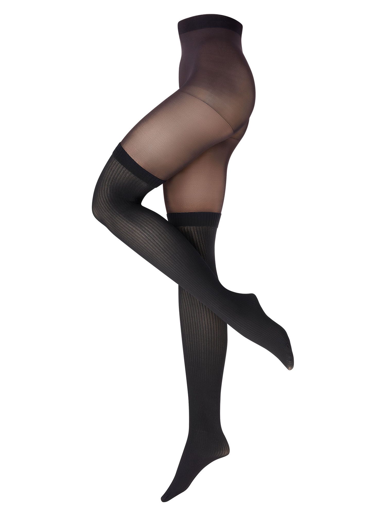 Feinstrumpfhose Overknee