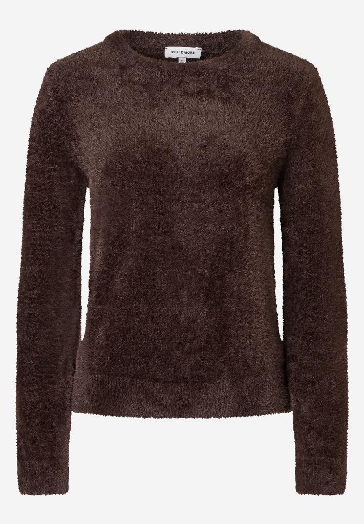 Strickpullover Flauschiger Pullover