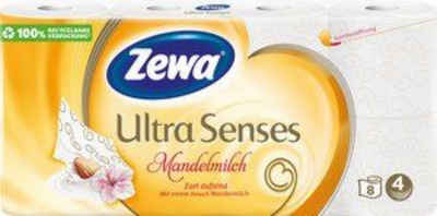 ZEWA Toilettenpapier Zewa Ultra Sense Mandelmilch Toilettenpapier, 16 Rollen (1-St)