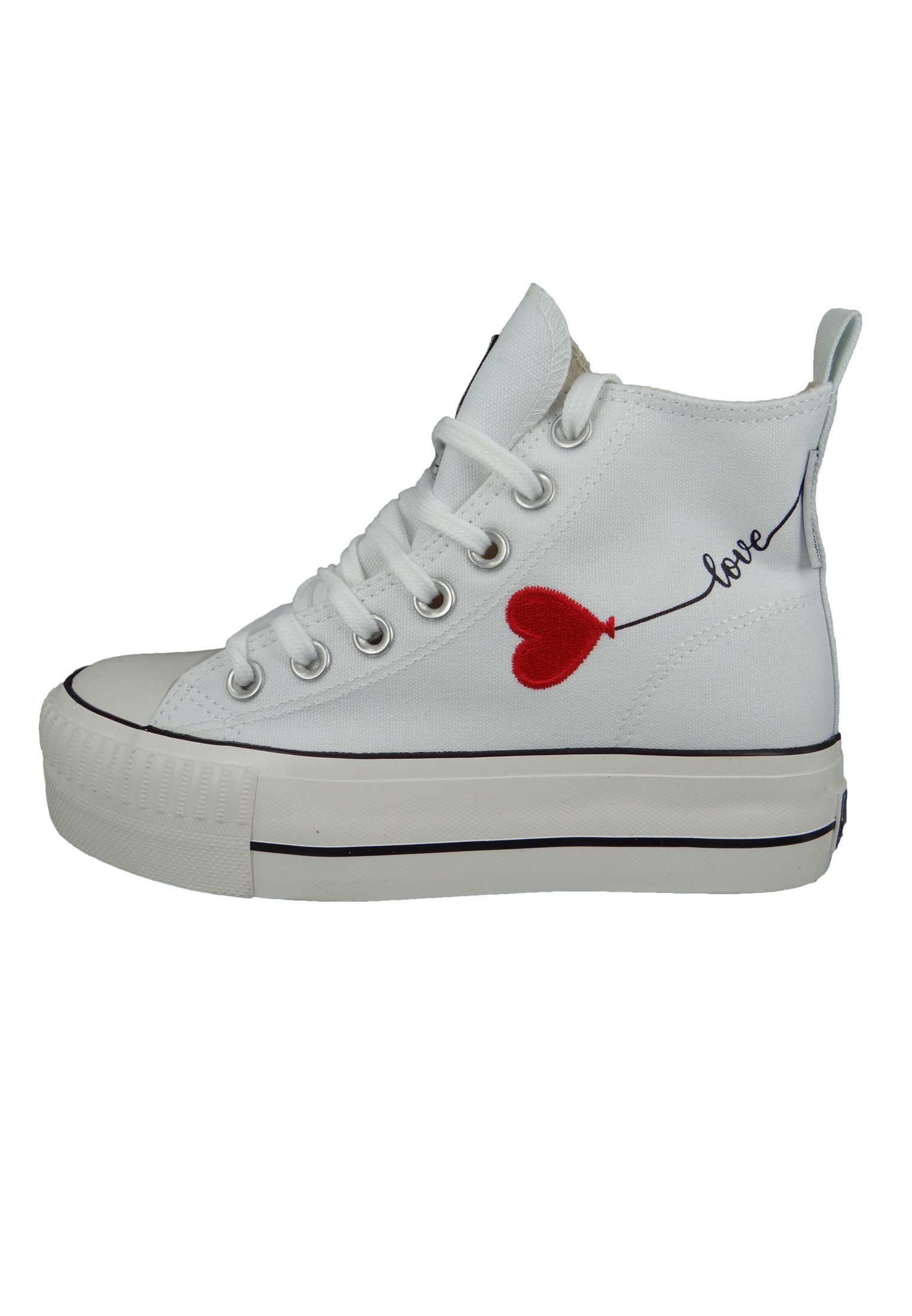 British Knights B49-3710 02 White/Heart Sneaker