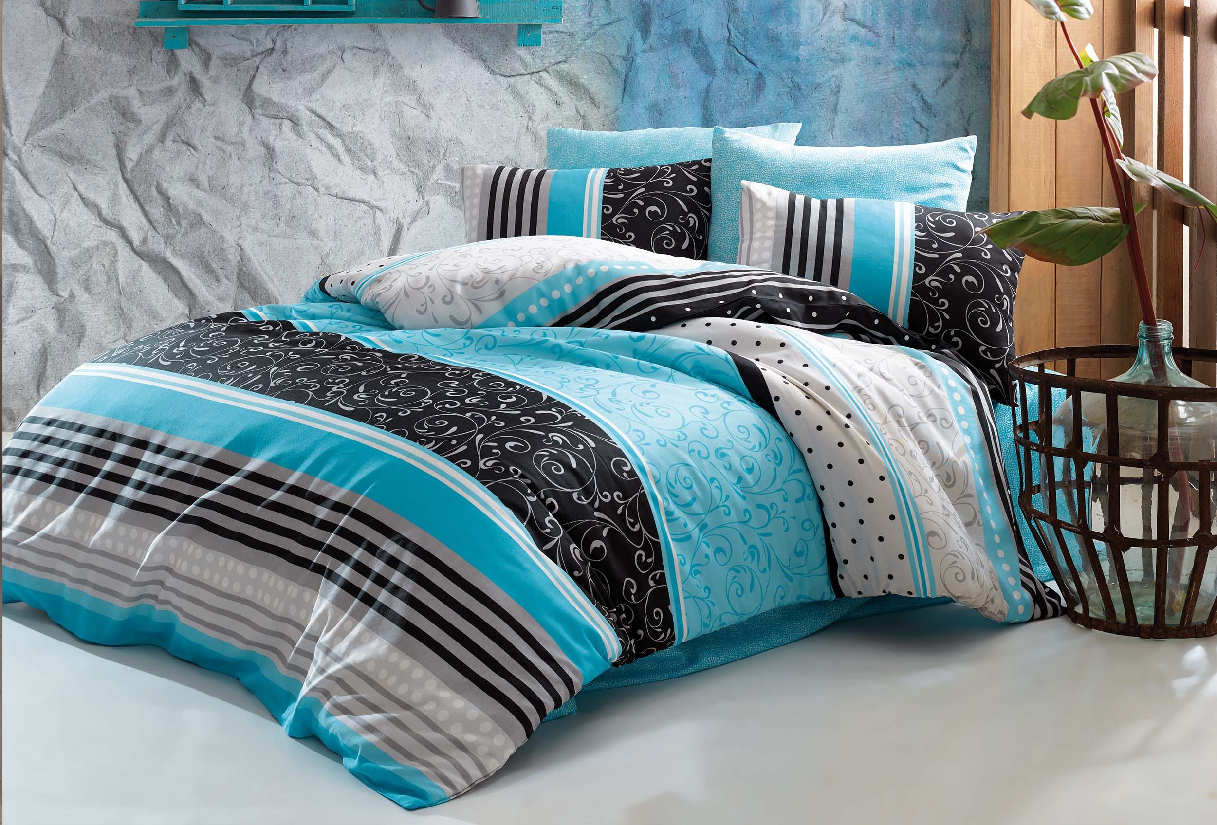 Buymax Bettwäsche Sara, Renforcé: 100% Baumwolle, 3 teilig, 200x220 cm, mit günstig online kaufen