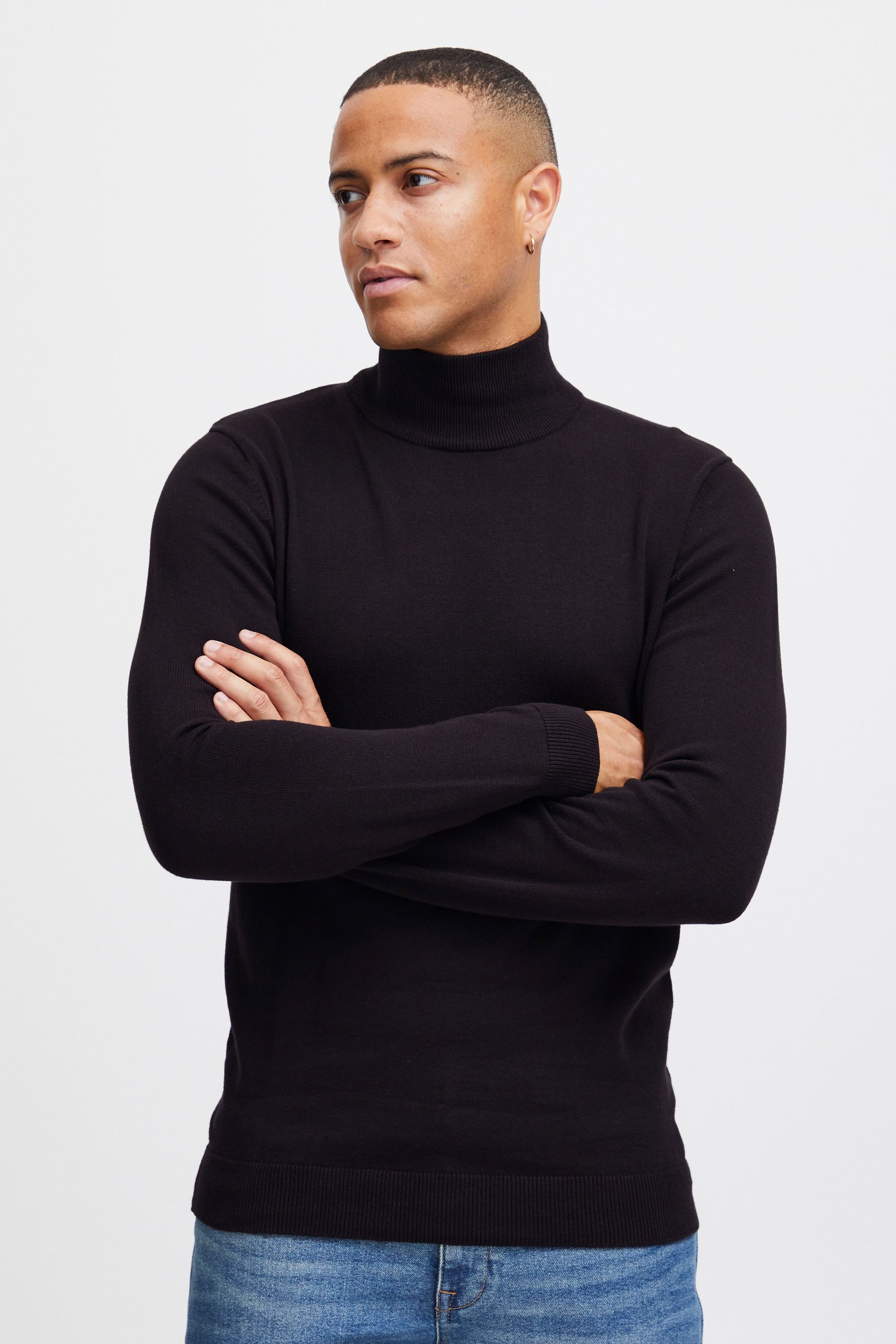 !Solid Rollkragenpullover SDAgrio Rollkragenpulli mit abgesetztem günstig online kaufen