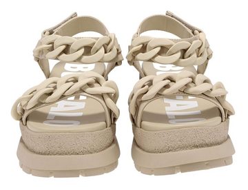 Buffalo RUDE CHAIN Beige Zehentrenner Vegan Damen Sandale