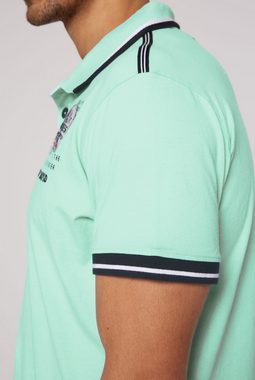 CAMP DAVID Poloshirt mit kontrastreichen Details