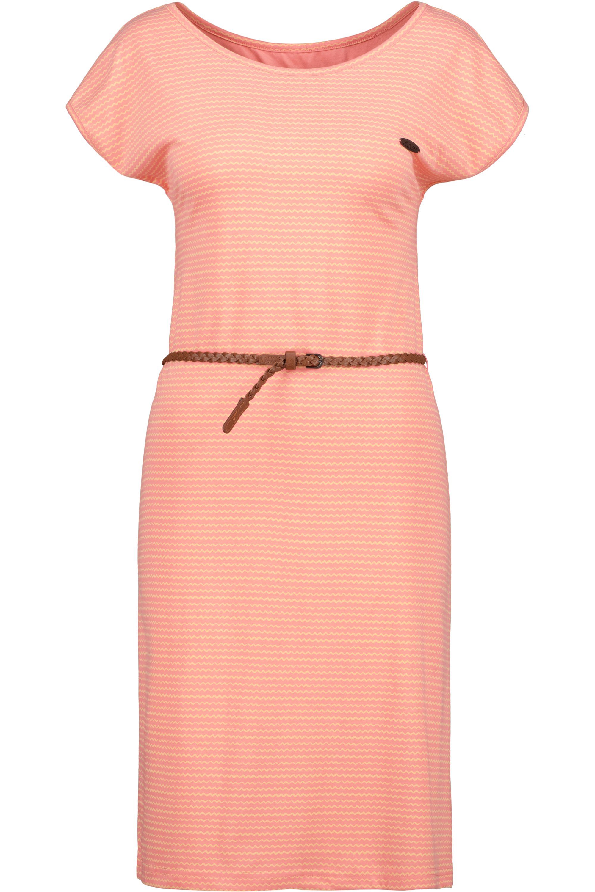 Kleid peach Damen Alife B Kickin & Sommerkleid, Sommerkleid melange ElliAK Dress Shirt