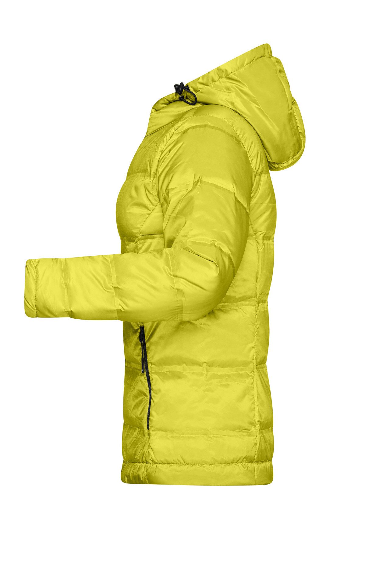 James & Nicholson Daunenjacke Leichte und taillierte Damen Daunenjacke in Glanzoptik JN1151 Softes, leichtes, wind- und wasserabweisendes Material – Bild 3 von 4