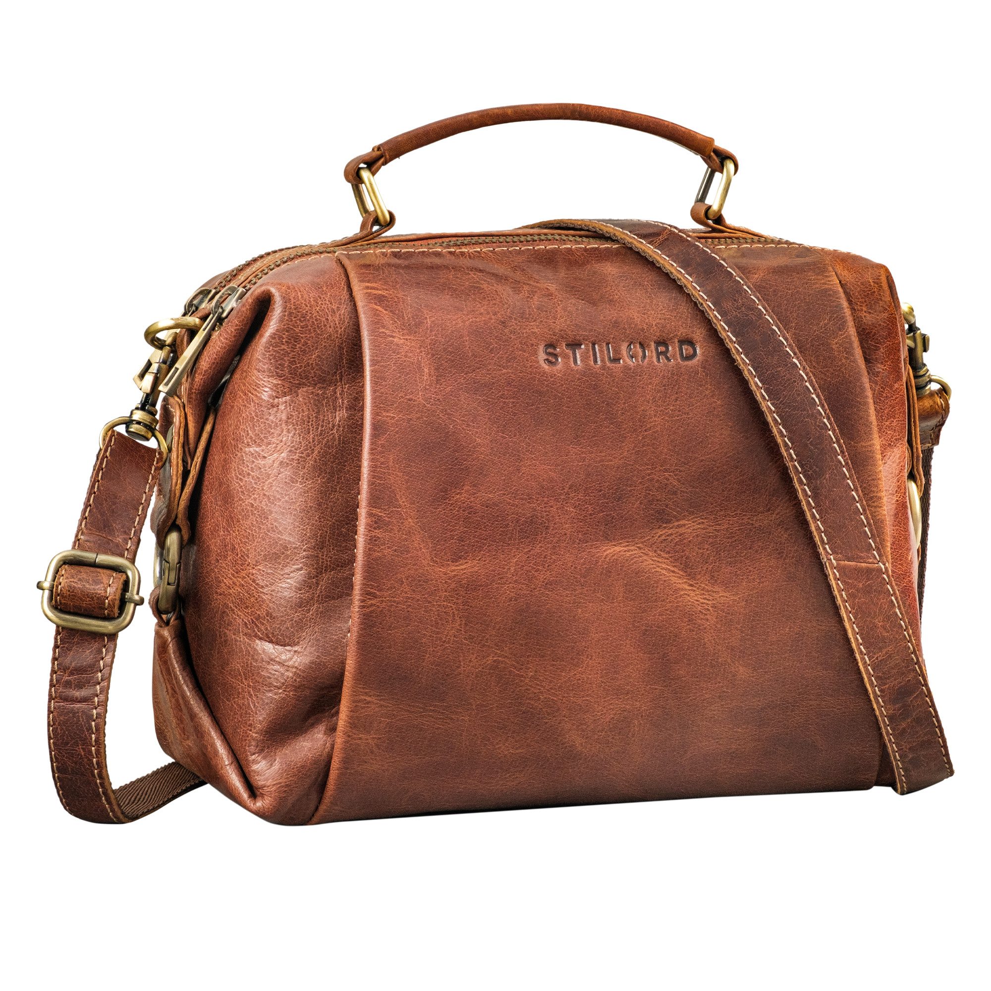 STILORD Handtasche "Vera" Vintage Leder Umhängetasche günstig online kaufen