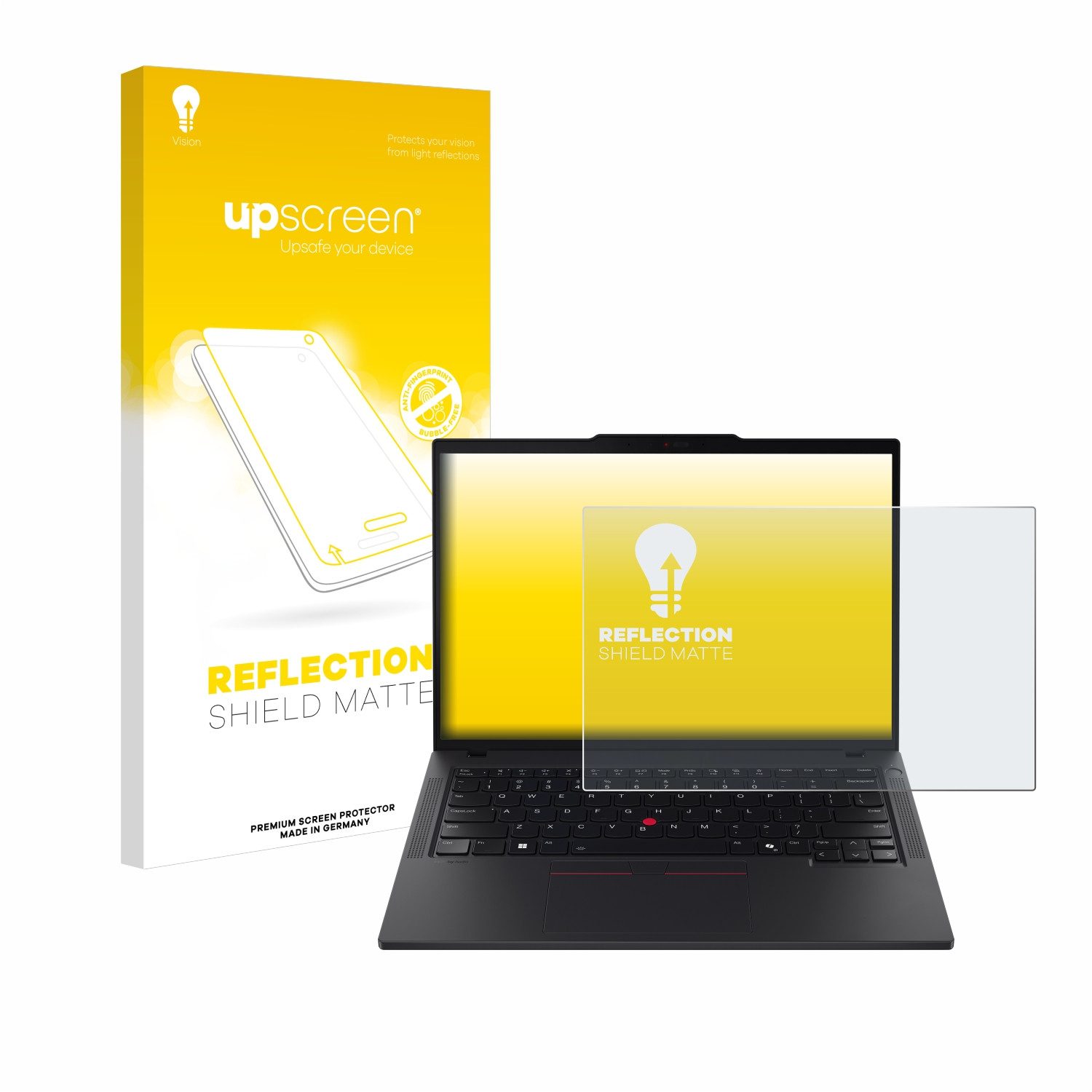 upscreen Displayschutzfolie Schutzfolie für Lenovo ThinkPad T14s Gen 5, Displayschutz Schutz Folie Matt Entspiegelungsfolie
