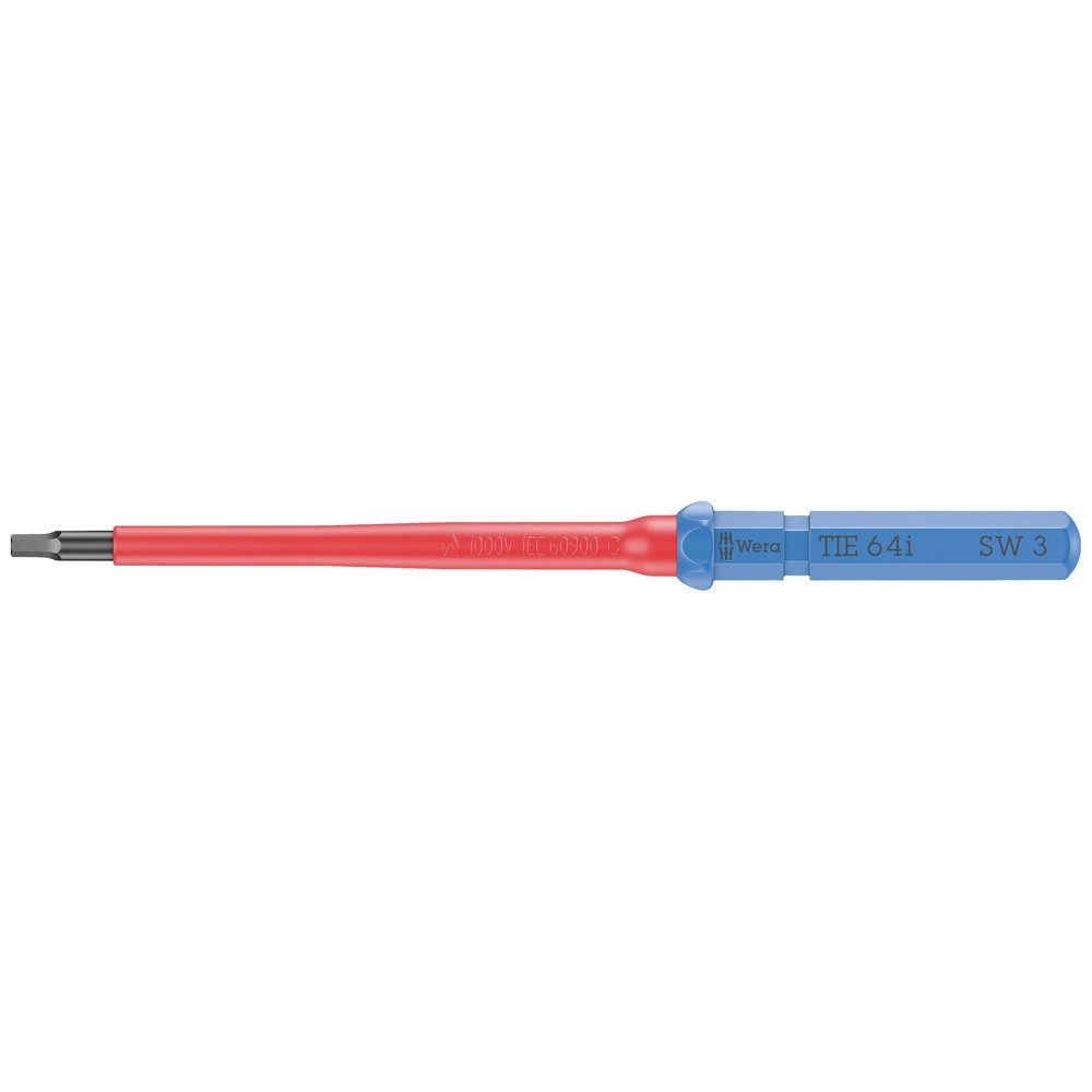 Wera Schraubendreher Wera Kraftform Kompakt VDE 64 i 3,0 x 157 mm TIE Elektriker Innen-Sech