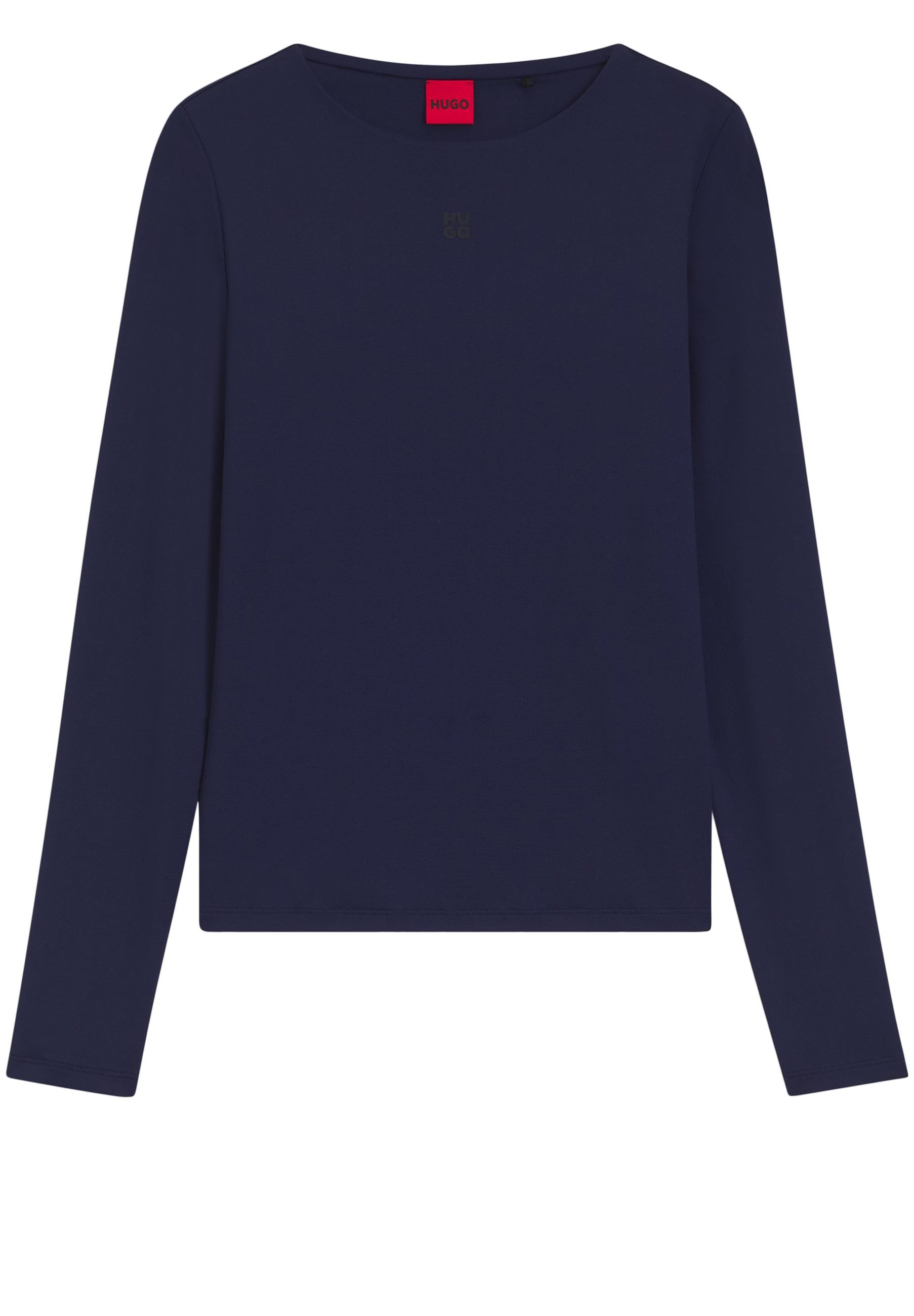 HUGO Langarmshirt Dasiia (1-tlg., keine Angabe)