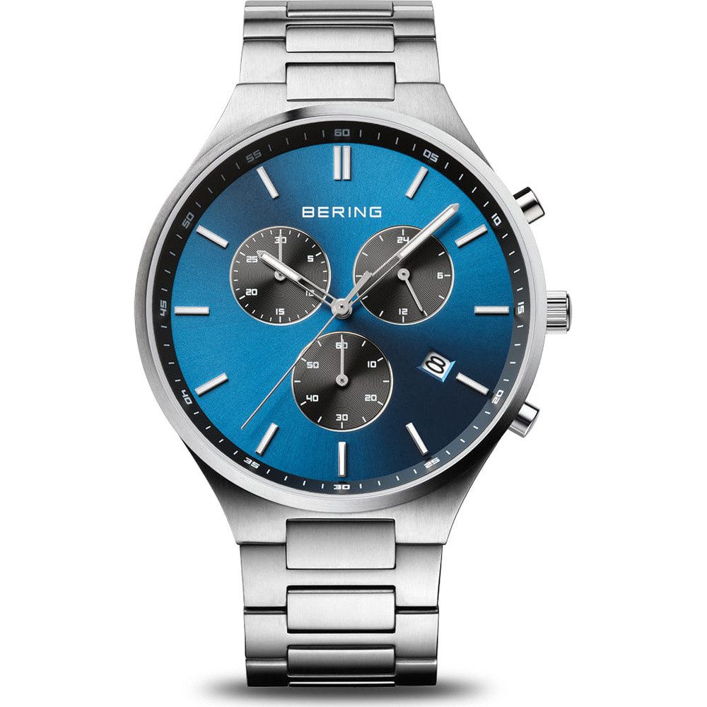 Bering Chronograph Chronograph für Herren, (1-tlg., Armbanduhr)