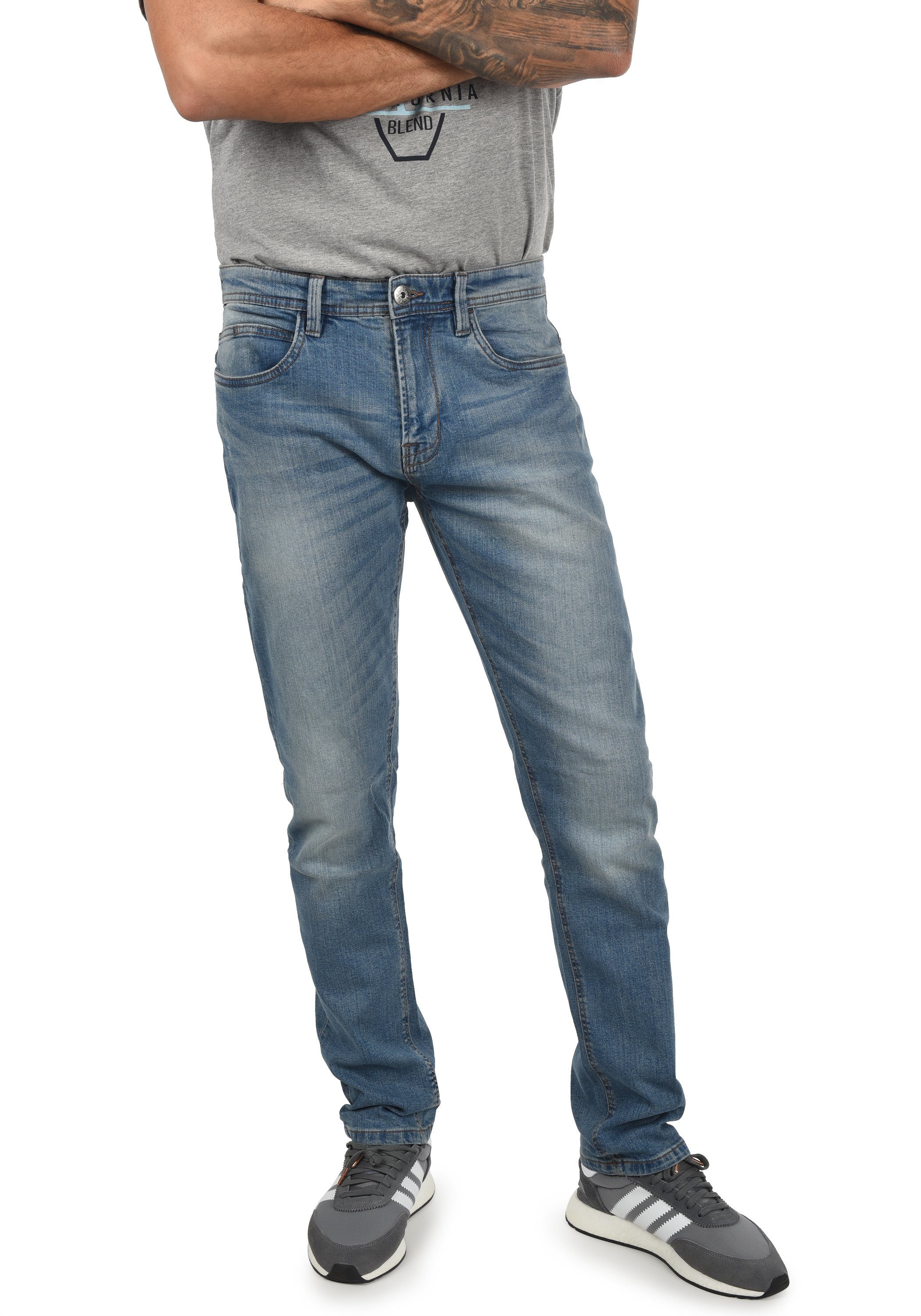 Indicode 5-Pocket-Jeans IDQuebec Blue Wash (1014)