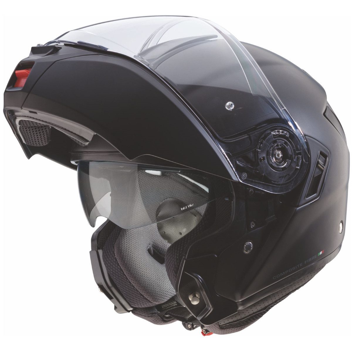 Caberg Motorradhelm Caberg Levo Klapphelm matt-schwarz (1er Set), klapphelm motorrad