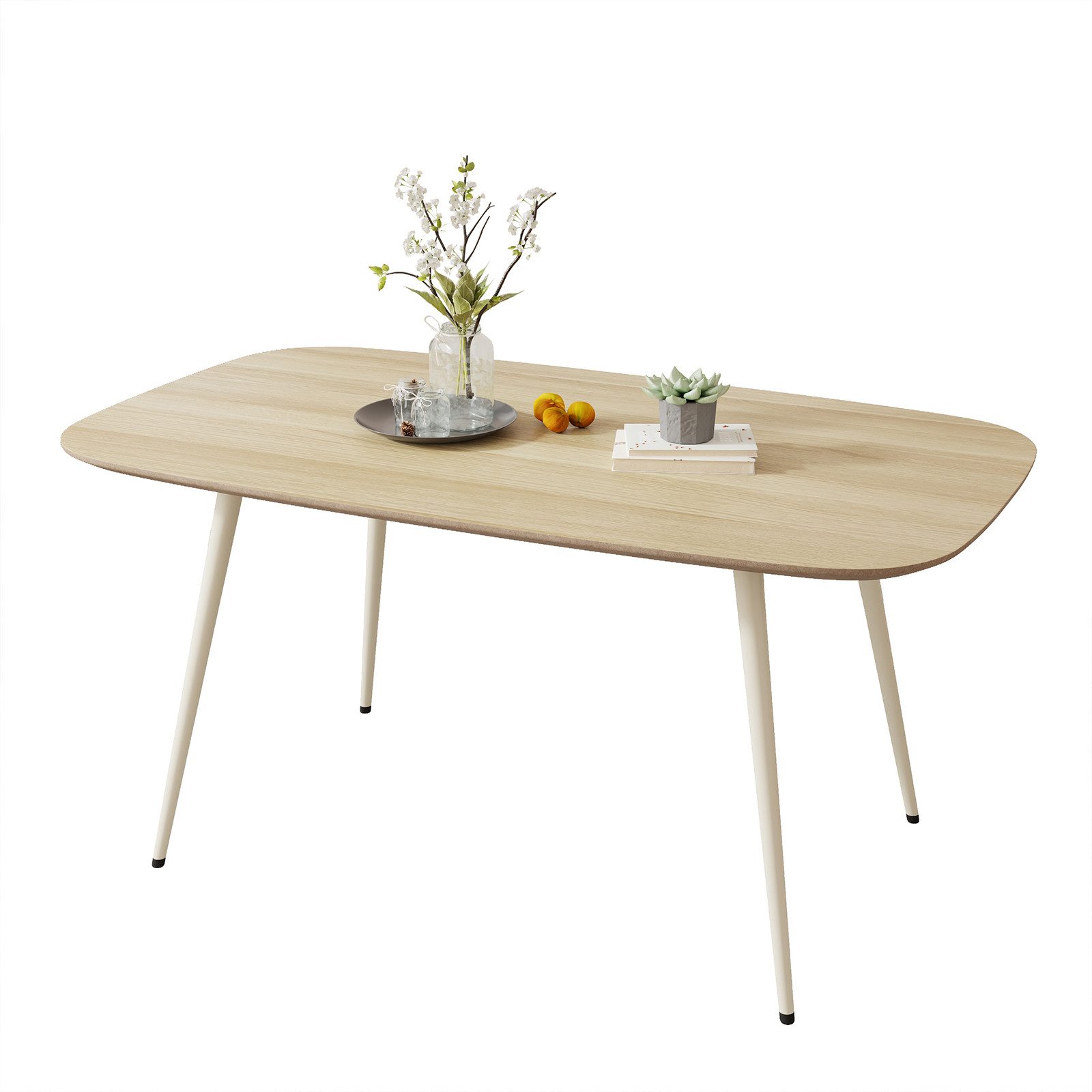 Jiexi Esstisch Moderne Schiefer Küchentisch für Home Küche Wohnzimmer Esszimmer