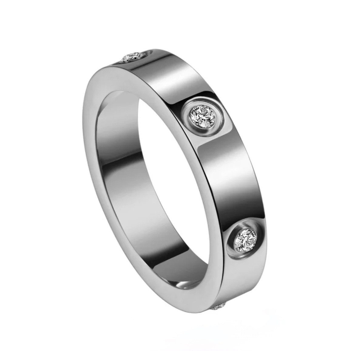 ROUGEMONT Fingerring Partner Ring Freundschaftsring Ring Wasserfest Hypoallergen, Hypoallergen