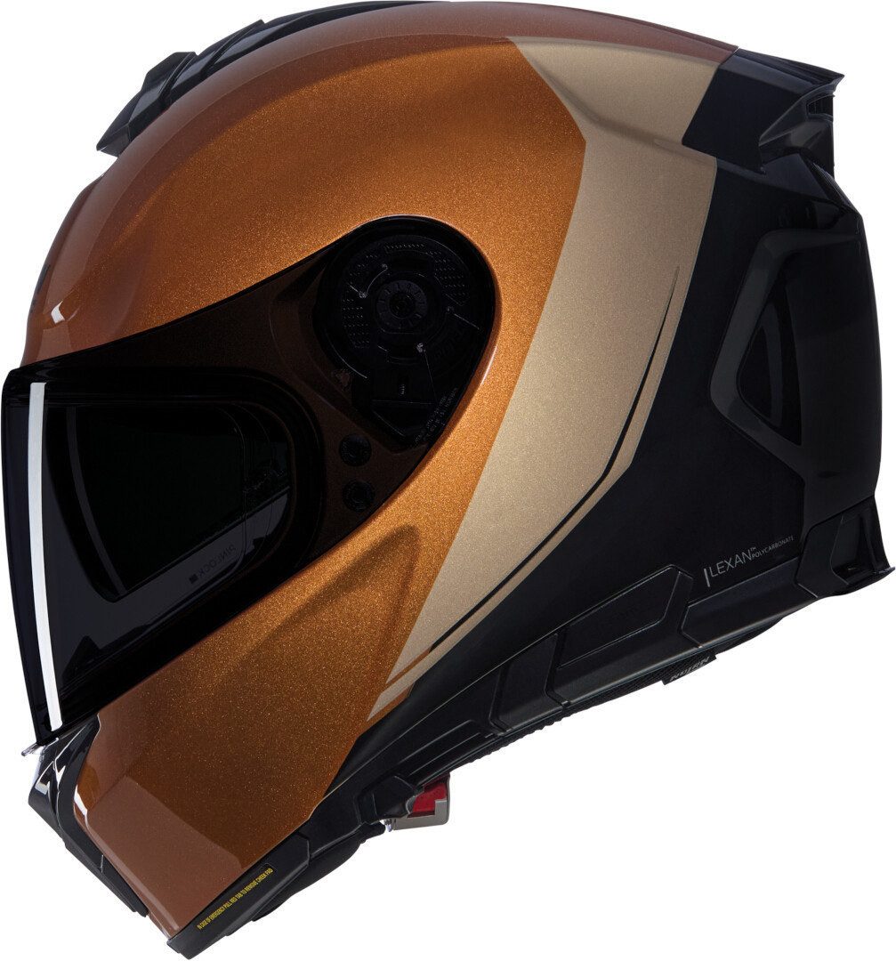 NOLAN Motorradhelm N80-8 Verniciatura Speciale N-Com Helm, vorbereitet für Kommunikationssystem,Notfallsystem-Polsterung (EQ