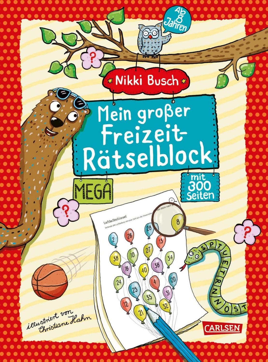 Mein großer Freizeit-Rätselblock / Nikki Busch
