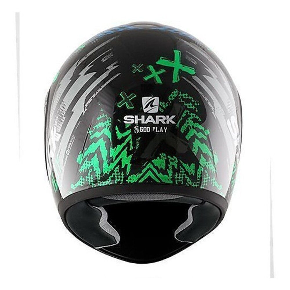 SHARK HELMETS Motorradhelm Shark Motorradhelm S600 PINLOCK Play KGB, Gr. M