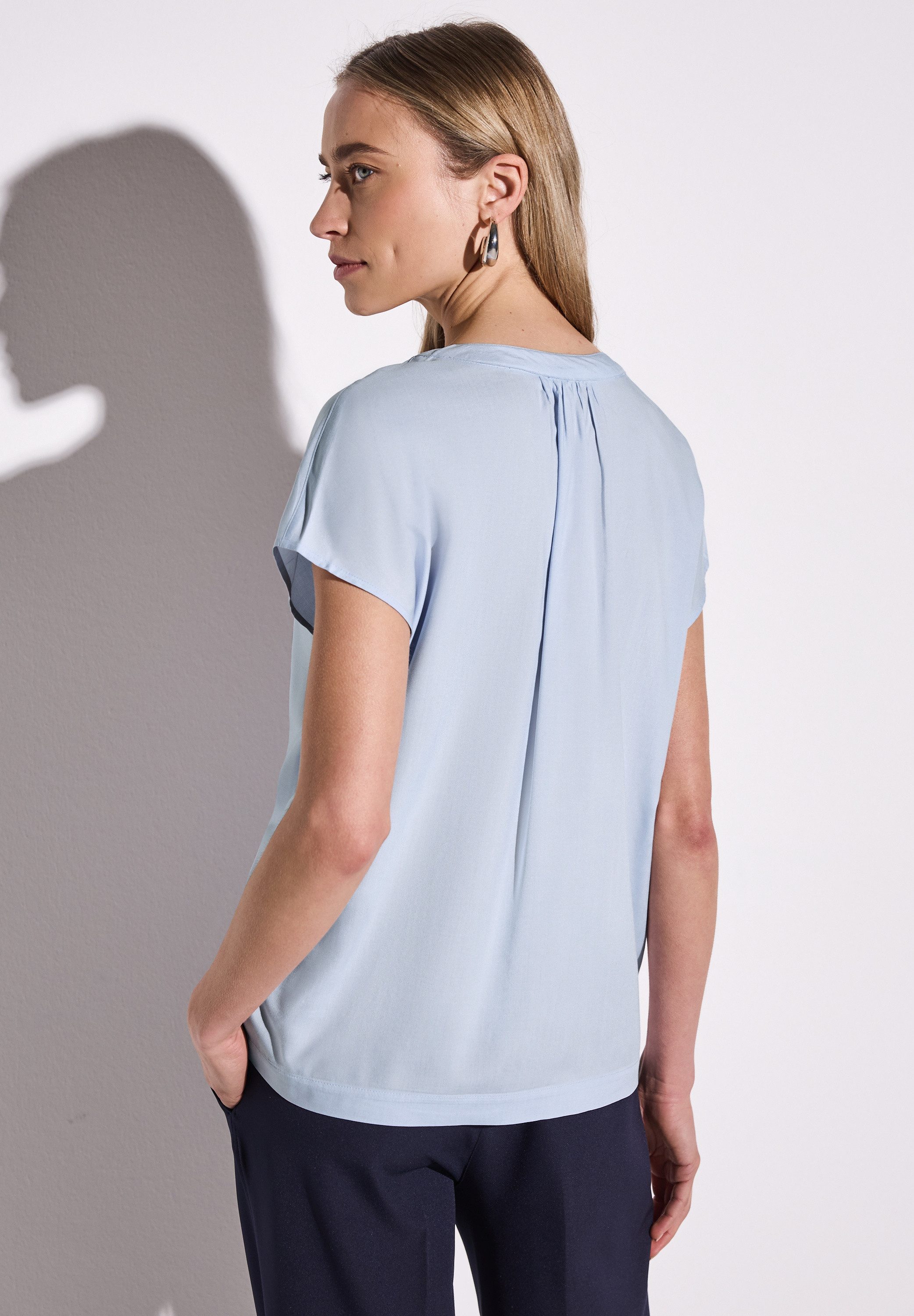 STREET ONE Hemdbluse, aus softer Viskose günstig online kaufen