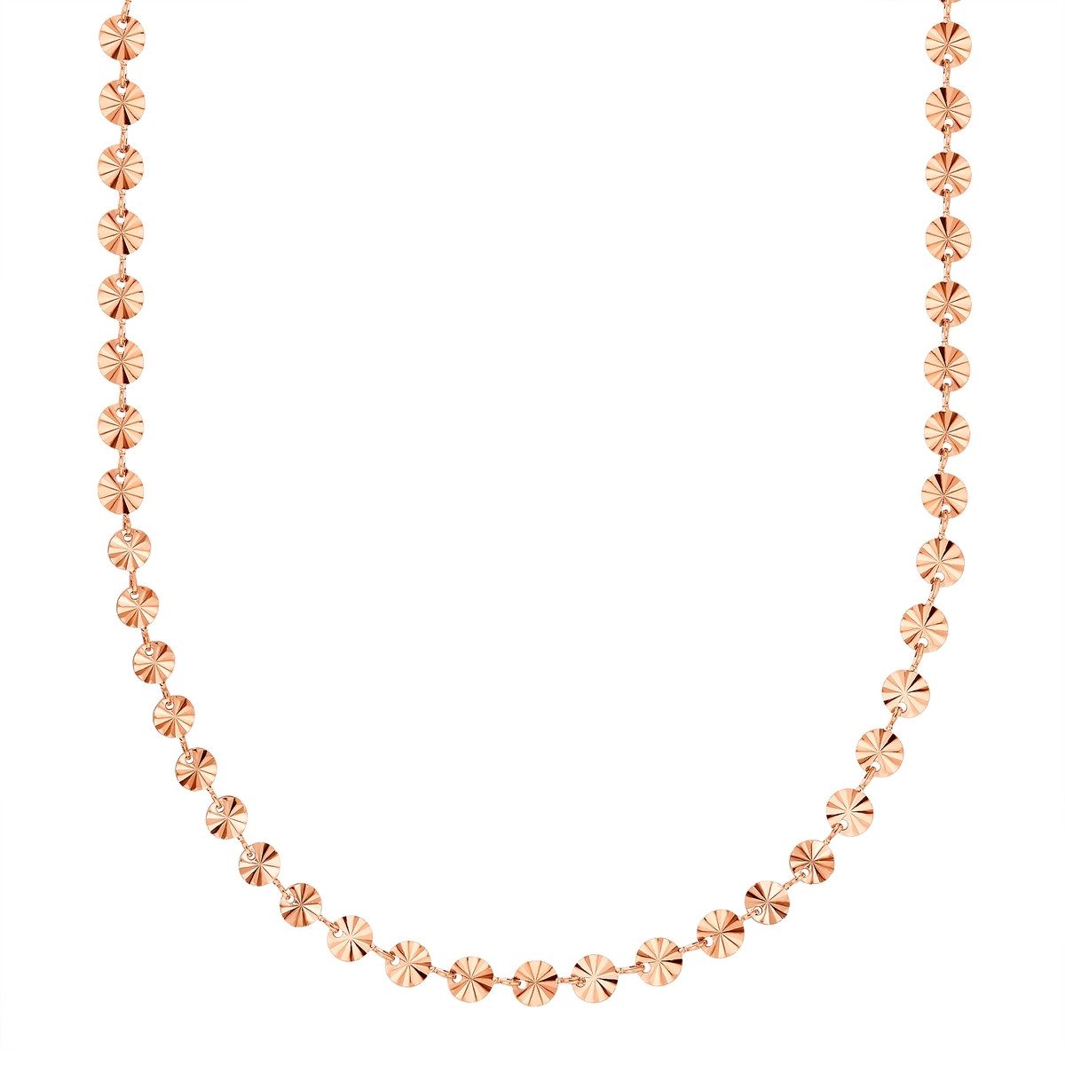 Glanzstücke München Edelstahlkette roségold