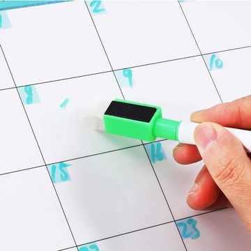 Juoungle Magnettafel Kühlschrank Kalender - Magnetische Kalender, Küche Dekorieren