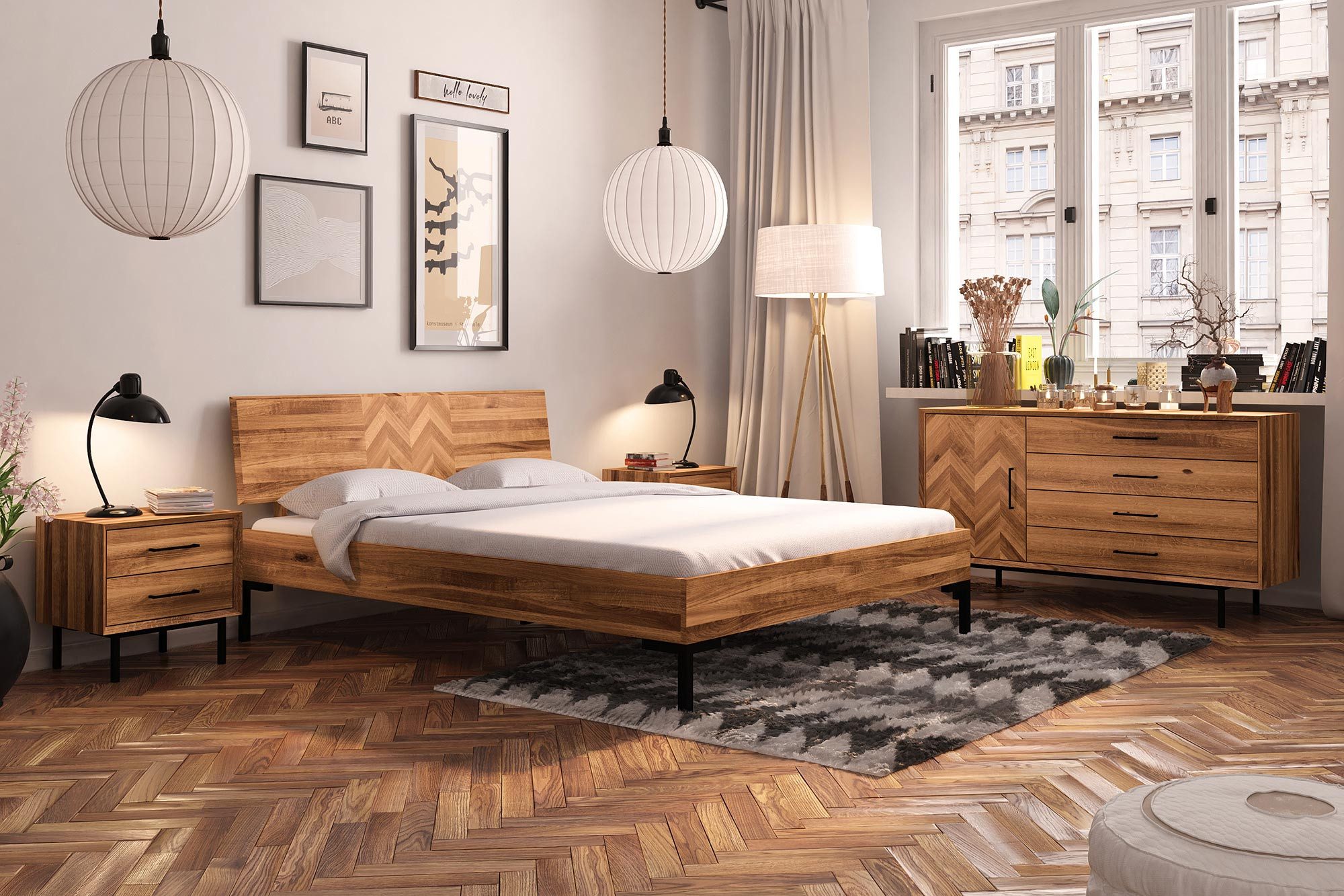 Carpe Sonno Massivholzbett Holzbett Massivholzbett Bettrahmen günstig online kaufen