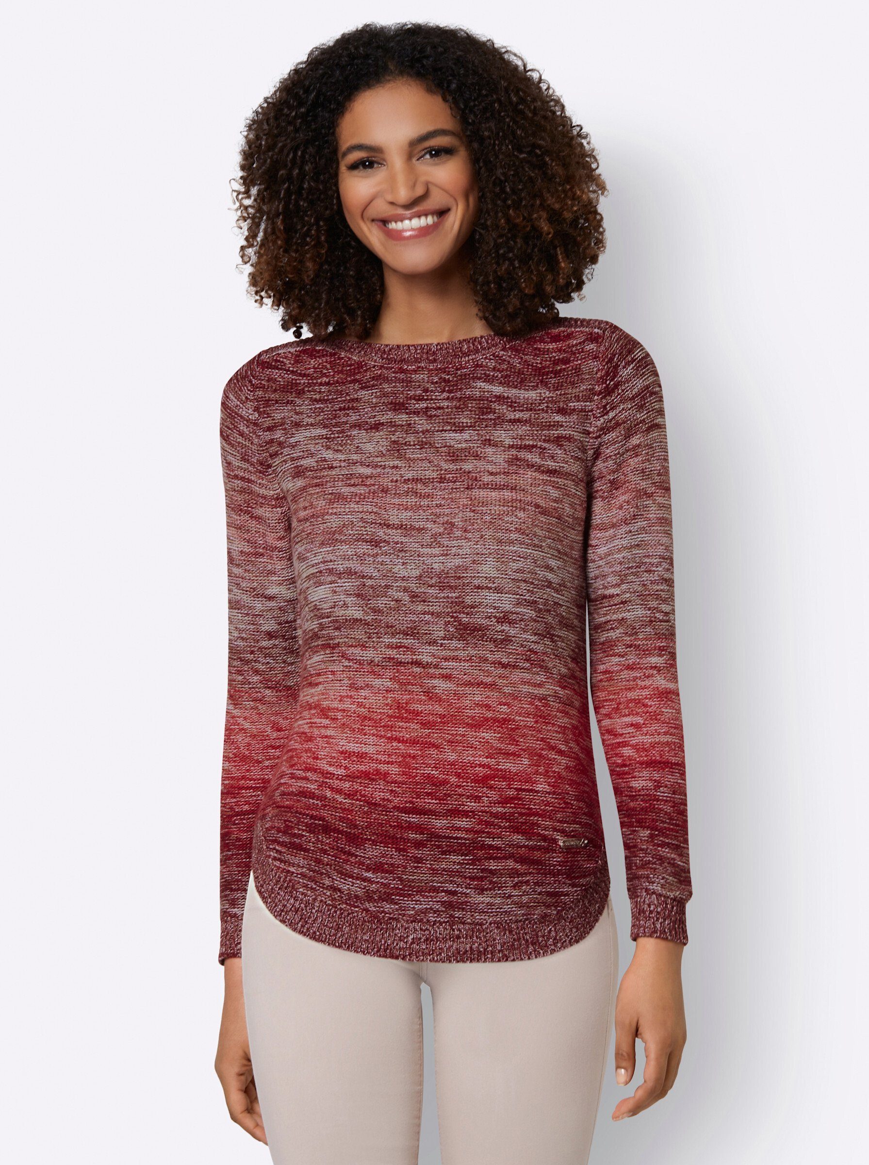 Strickpullover Langarm-Pullover