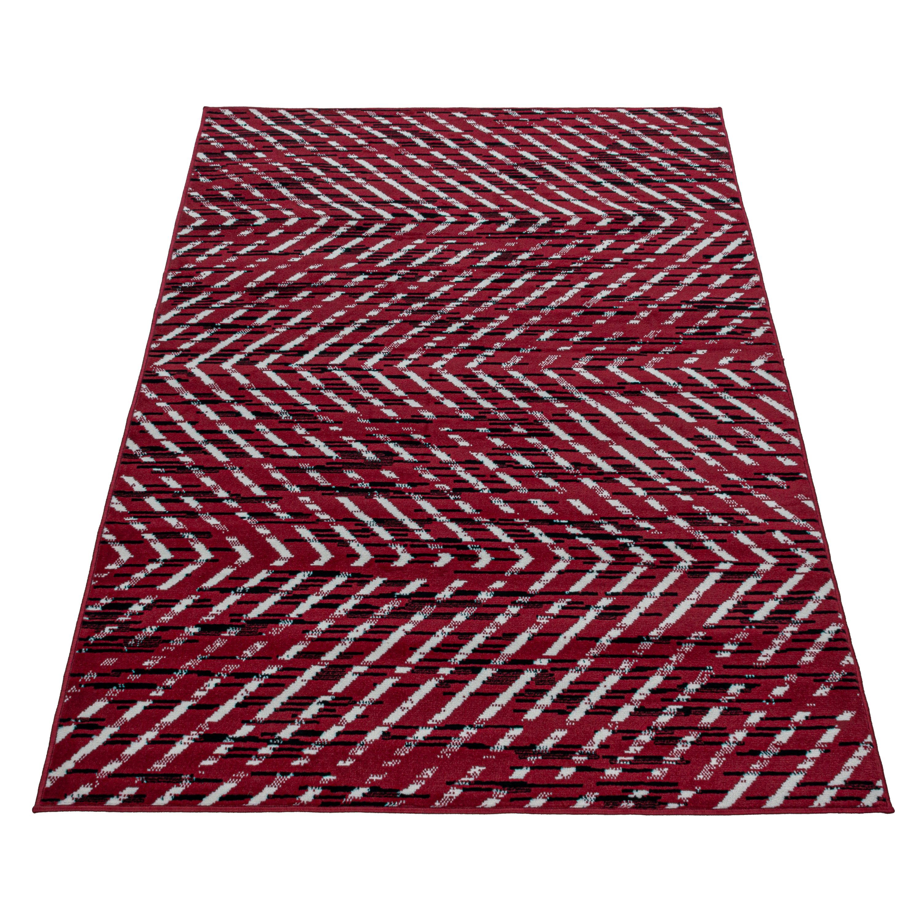SIMPEX24 Designteppich Geometrisch Design, Läufer, Höhe: günstig online kaufen