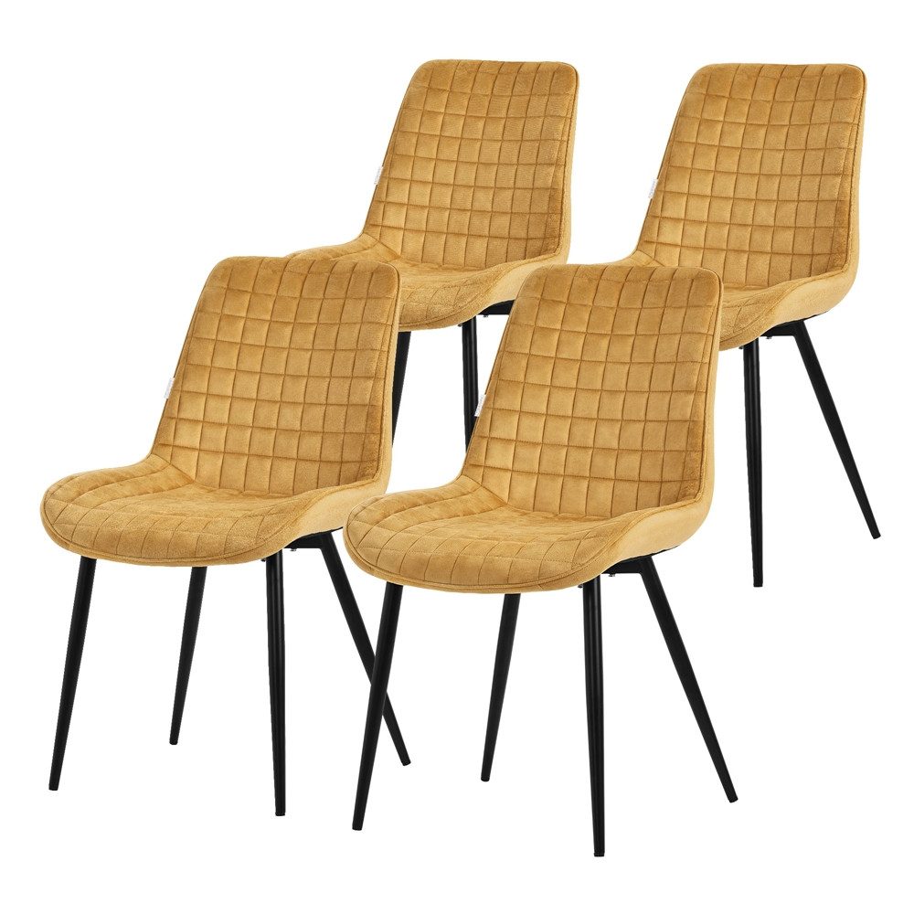 Stuhl Esszimmerstühle mit Rückenlehne moderne Design Lounge Küchenstühle