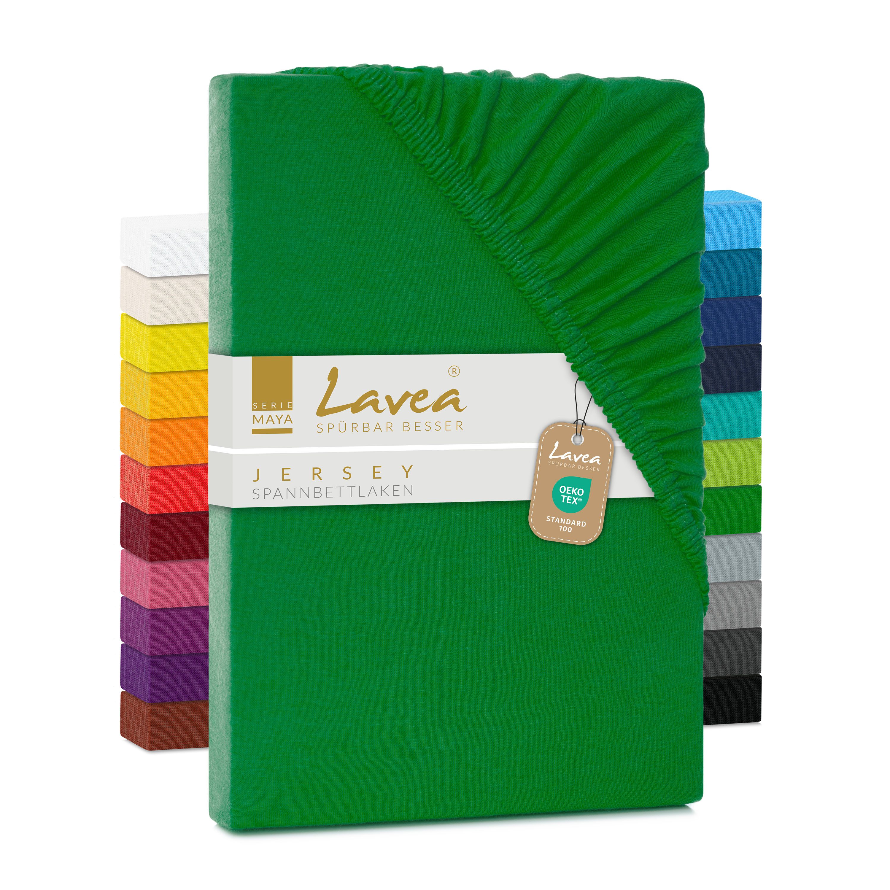 Lavea Spannbettlaken Maya, in Gr. 60x140, 90x200, 120x200, 140x200, 180x200 günstig online kaufen