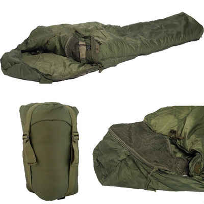 Mil-Tec Schlafsack Militär Schlafsack Tactical mit Packsack, Kälteisolierend