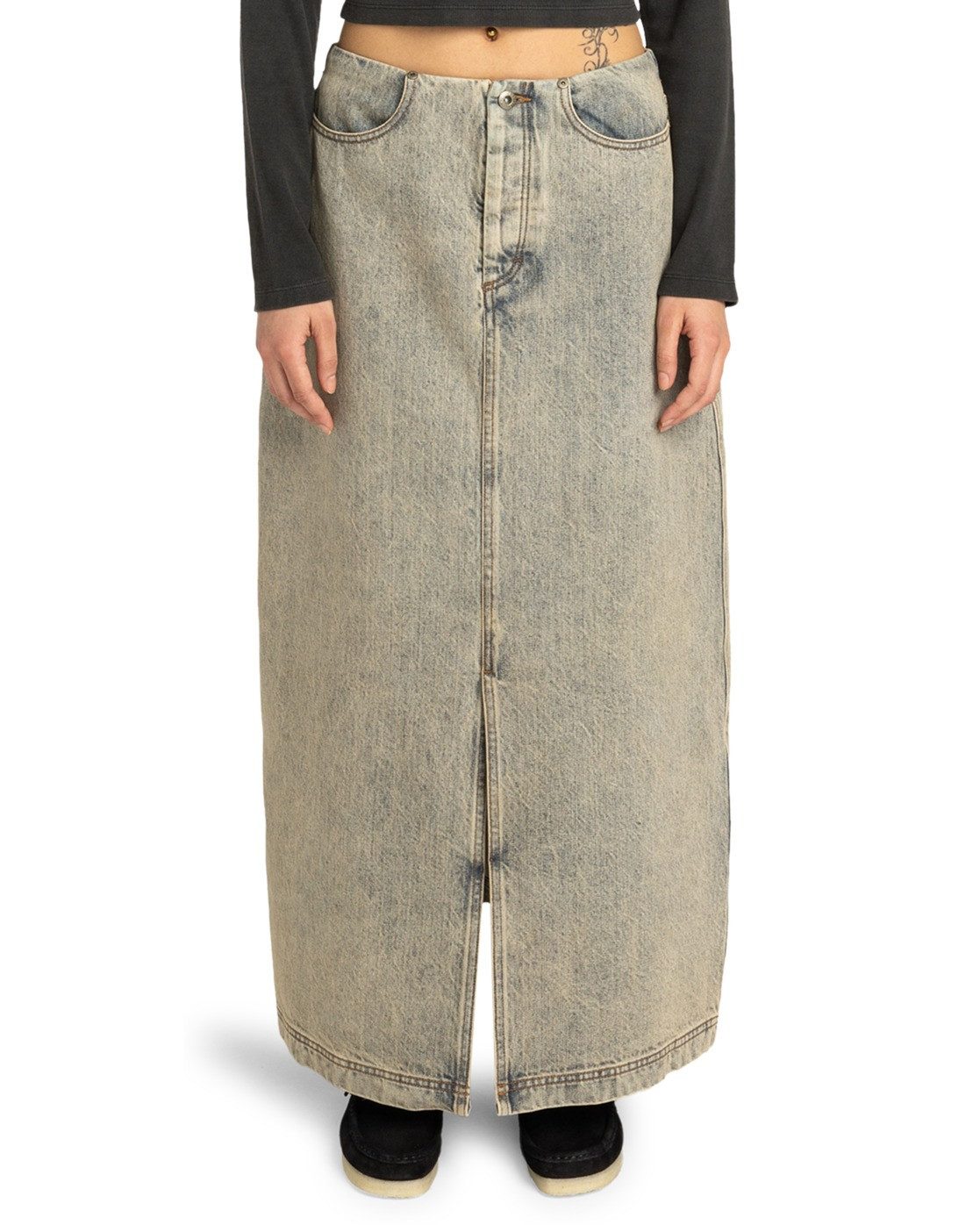 Element Jeansrock Maxi