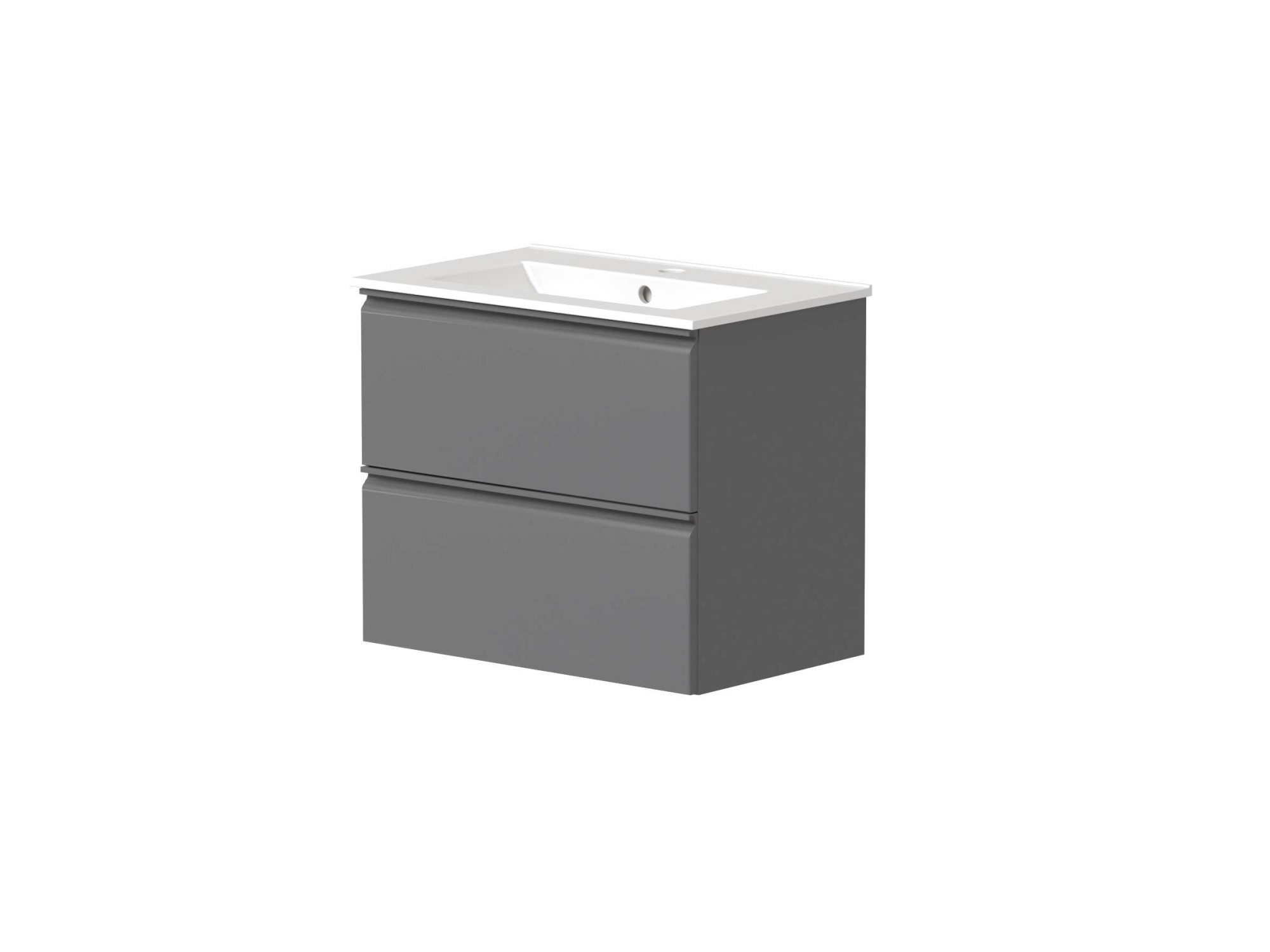 welltime Waschtisch Cosmos in verschiedenen Ausführungen inkl. Раковины, Badmöbel, Waschplatz mit 2 Schubladen, Soft-Close-Funktion, FSC®