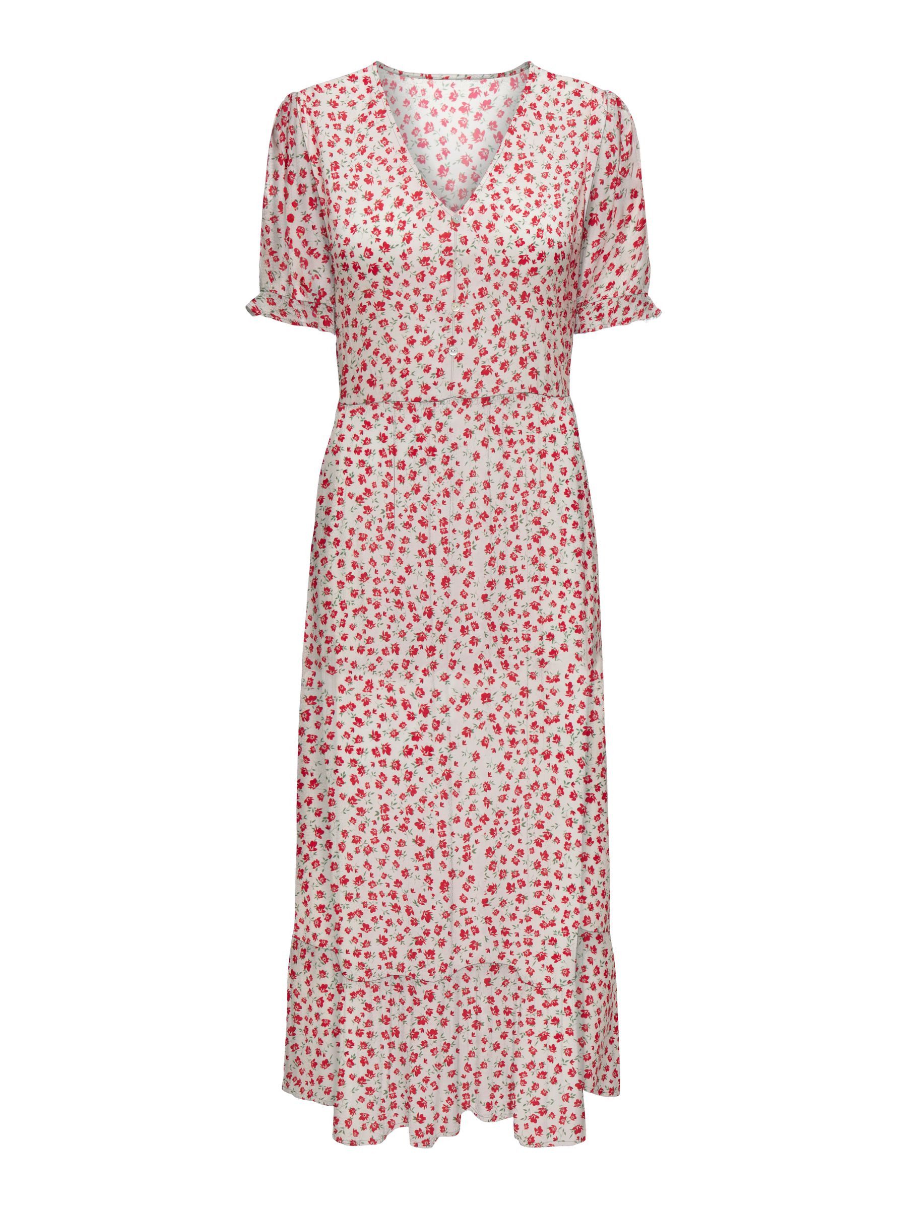 ONLY Shirtkleid (lang) ONLCHIANTI S/S LONG DRESS WVN NOOS günstig online kaufen