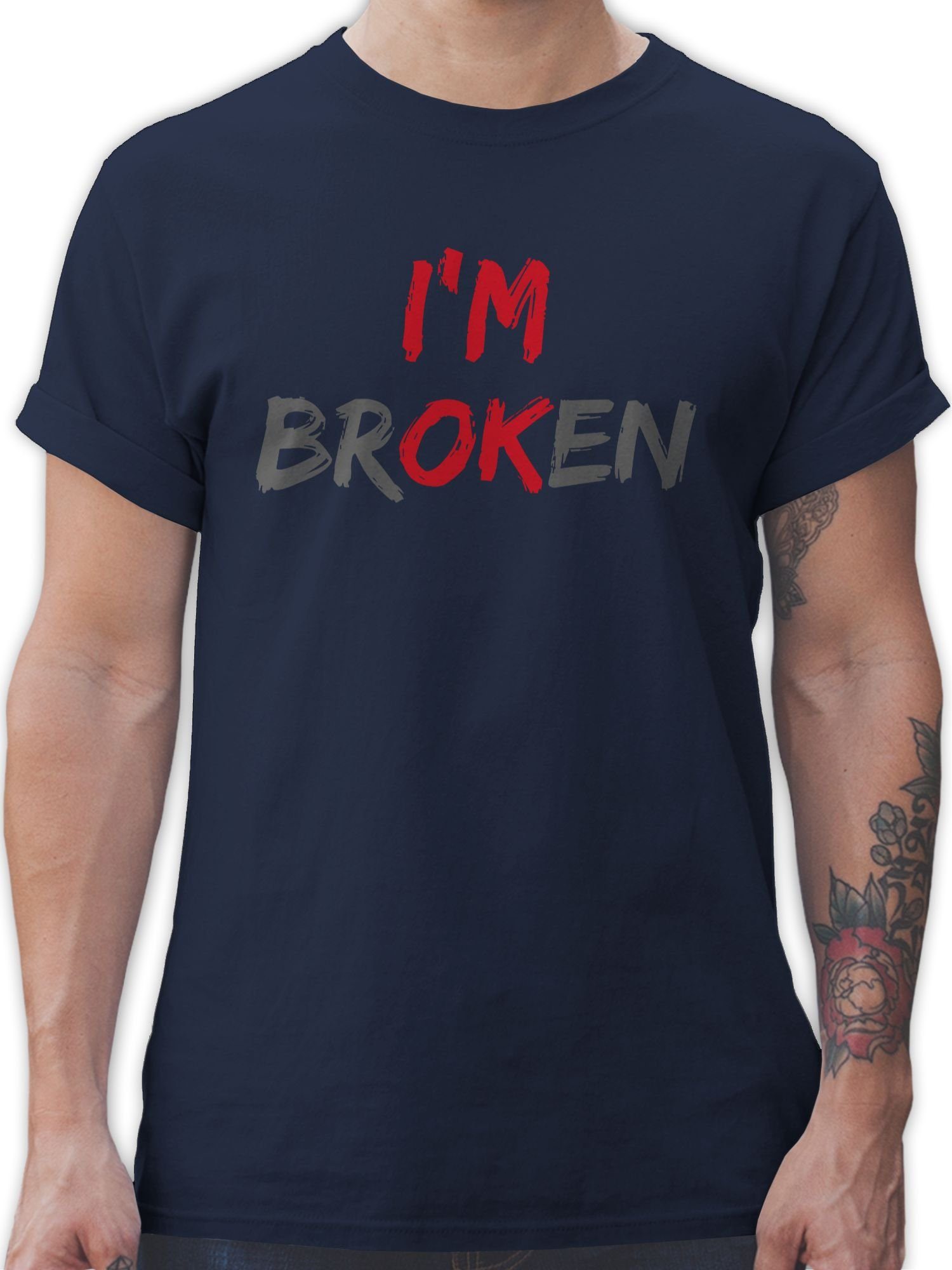 T-Shirt Im Broken