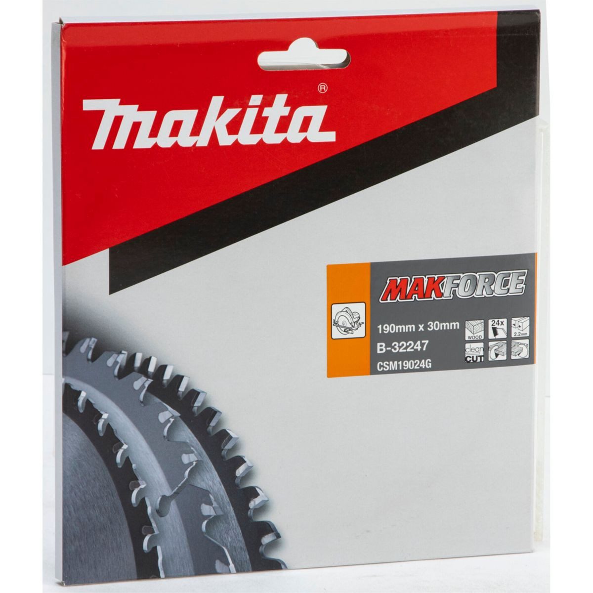 Makita Kreissägeblatt MAKFORCE Sägeblatt 190x30x24Z